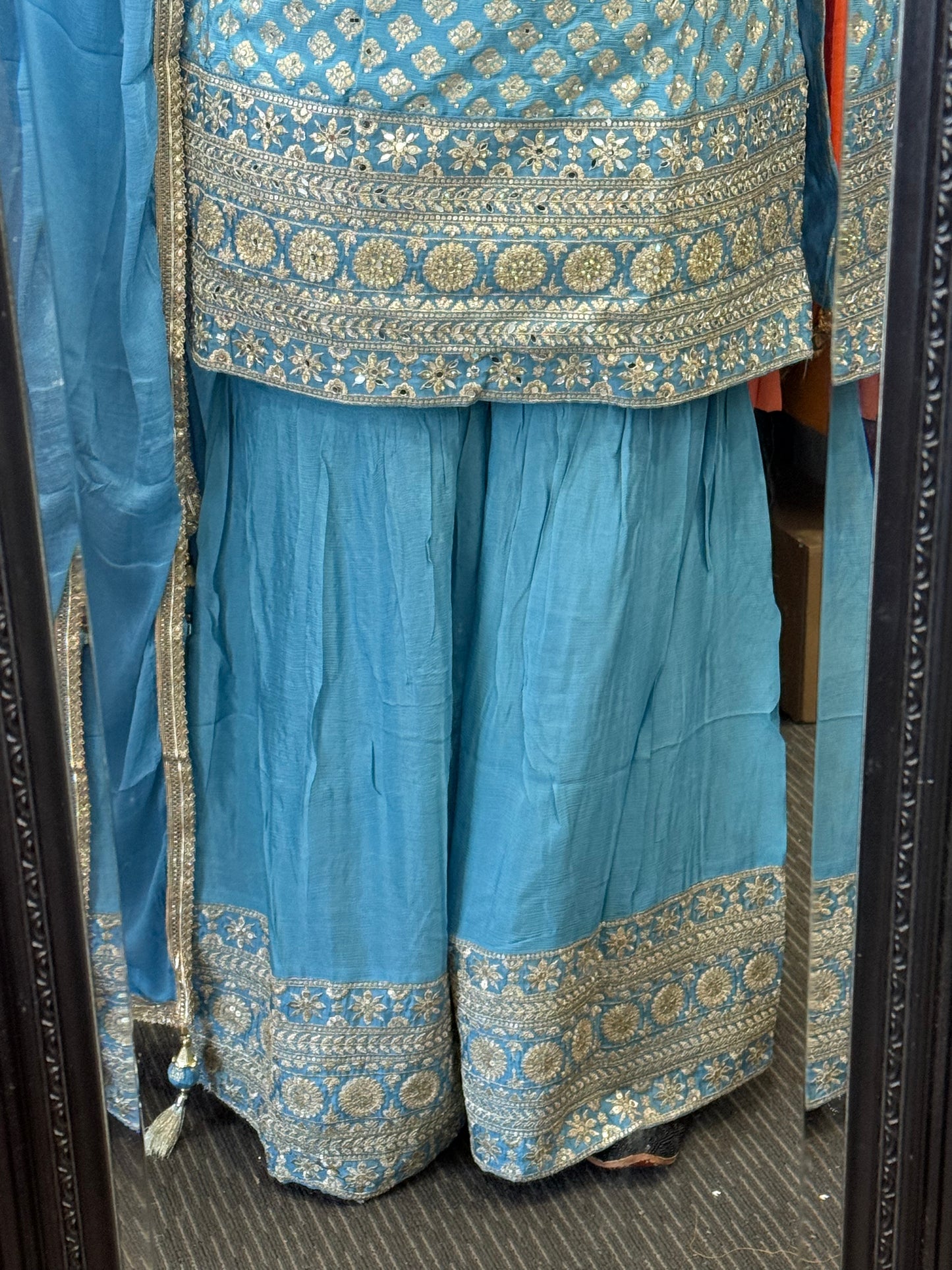 Beautiful designer sharara suit