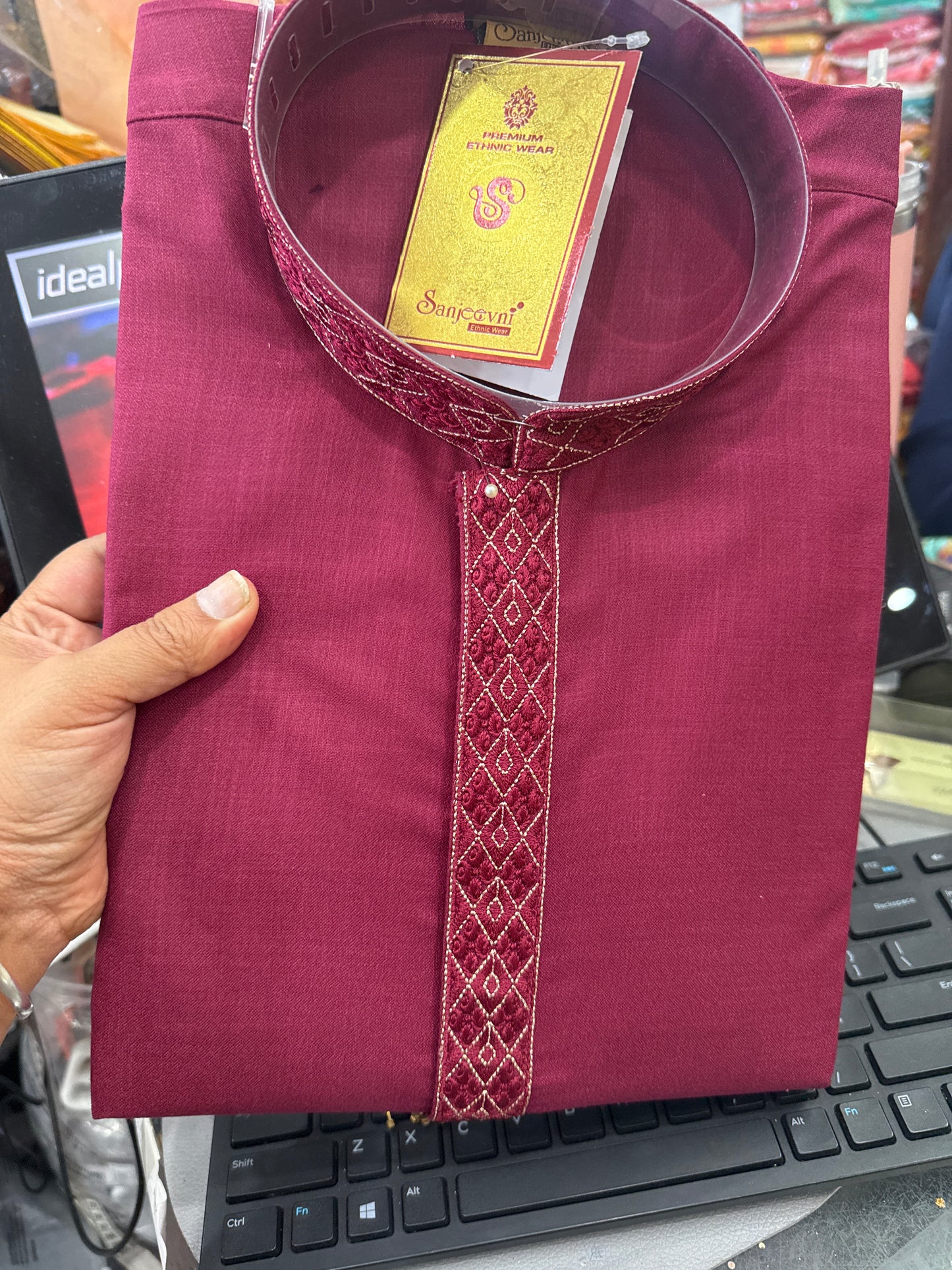 Beautiful designer kurta pyjama