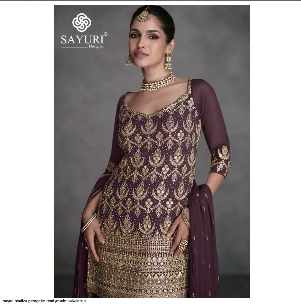 Beautiful designer skirt pants suit