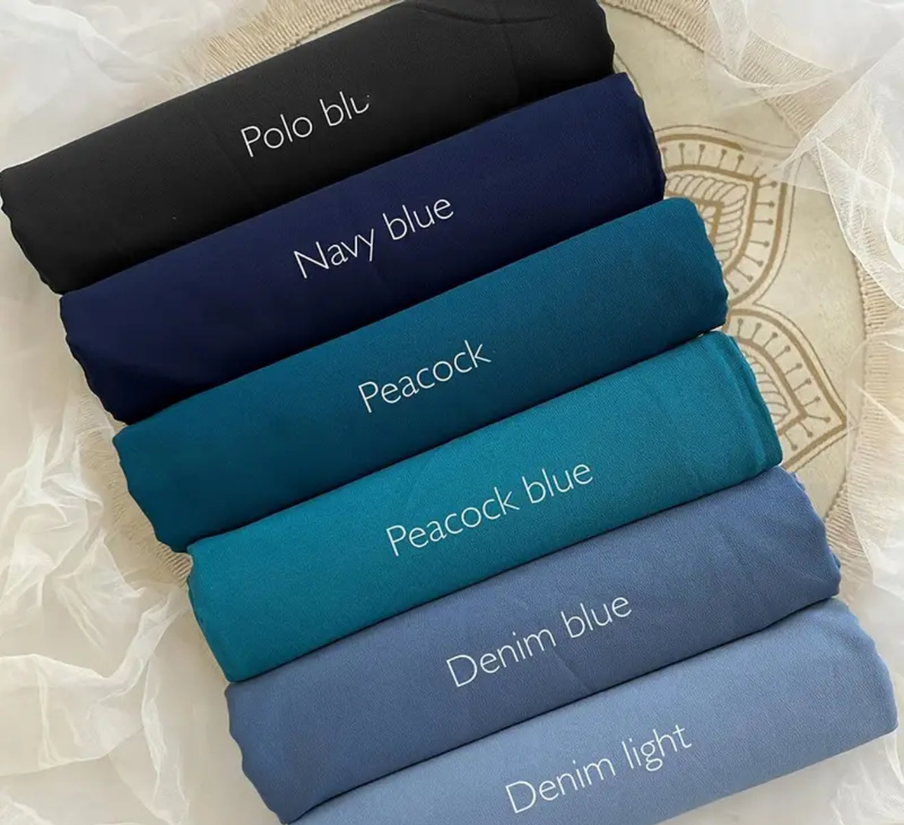 Beautiful designer chiffon scarf