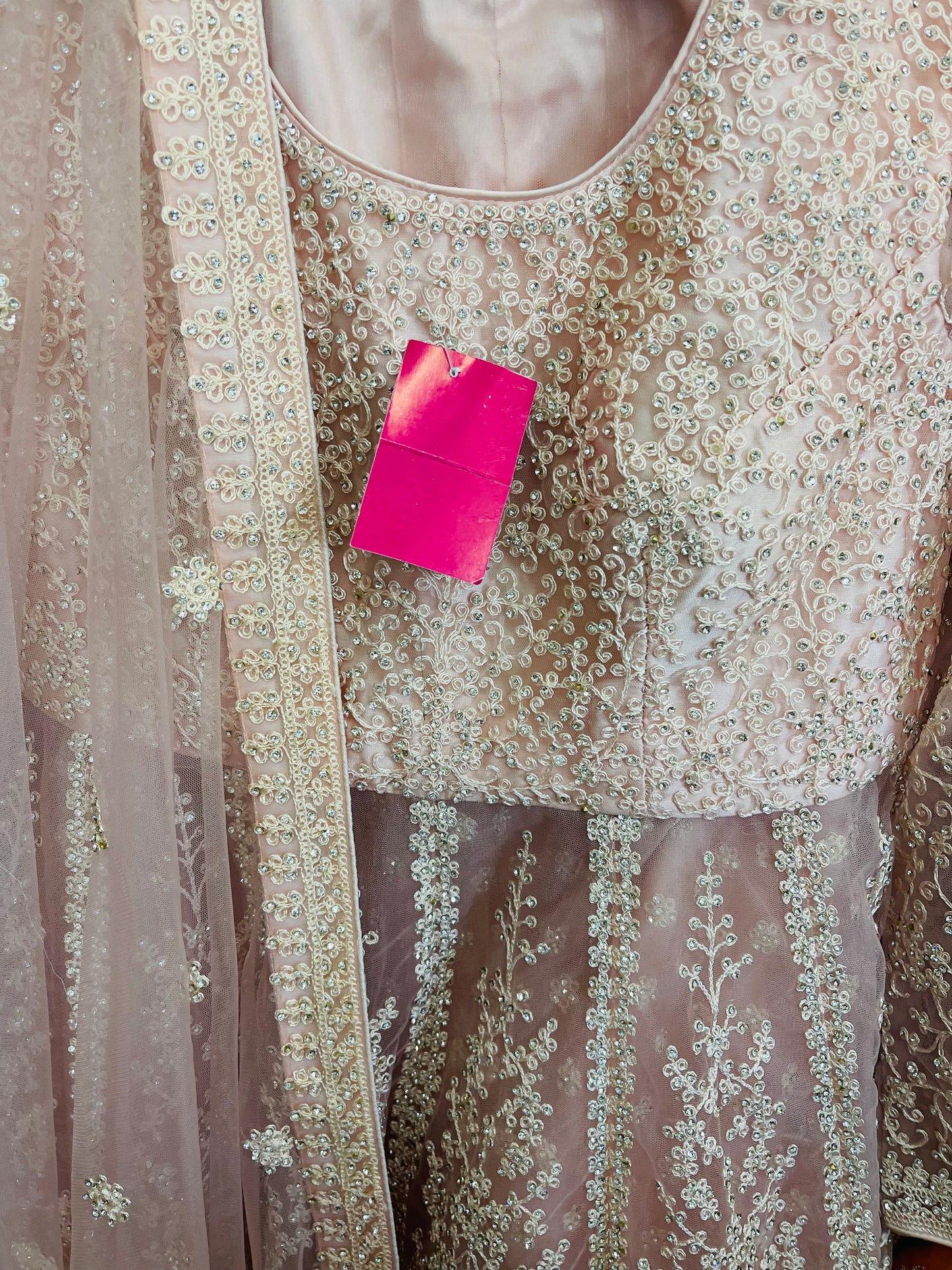 Beautiful designer long top lengha choli