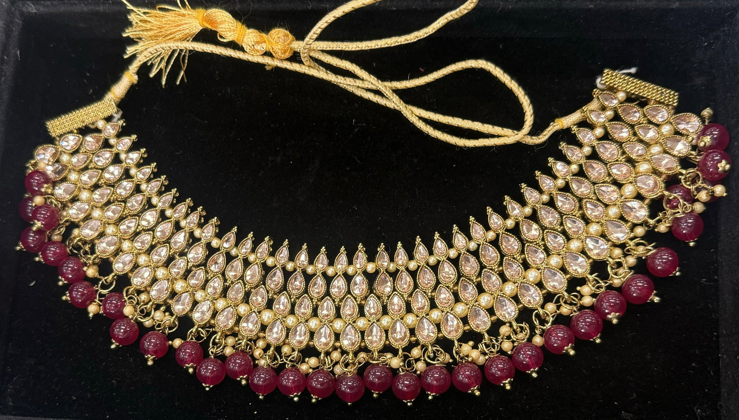 Beautiful designer necklace set