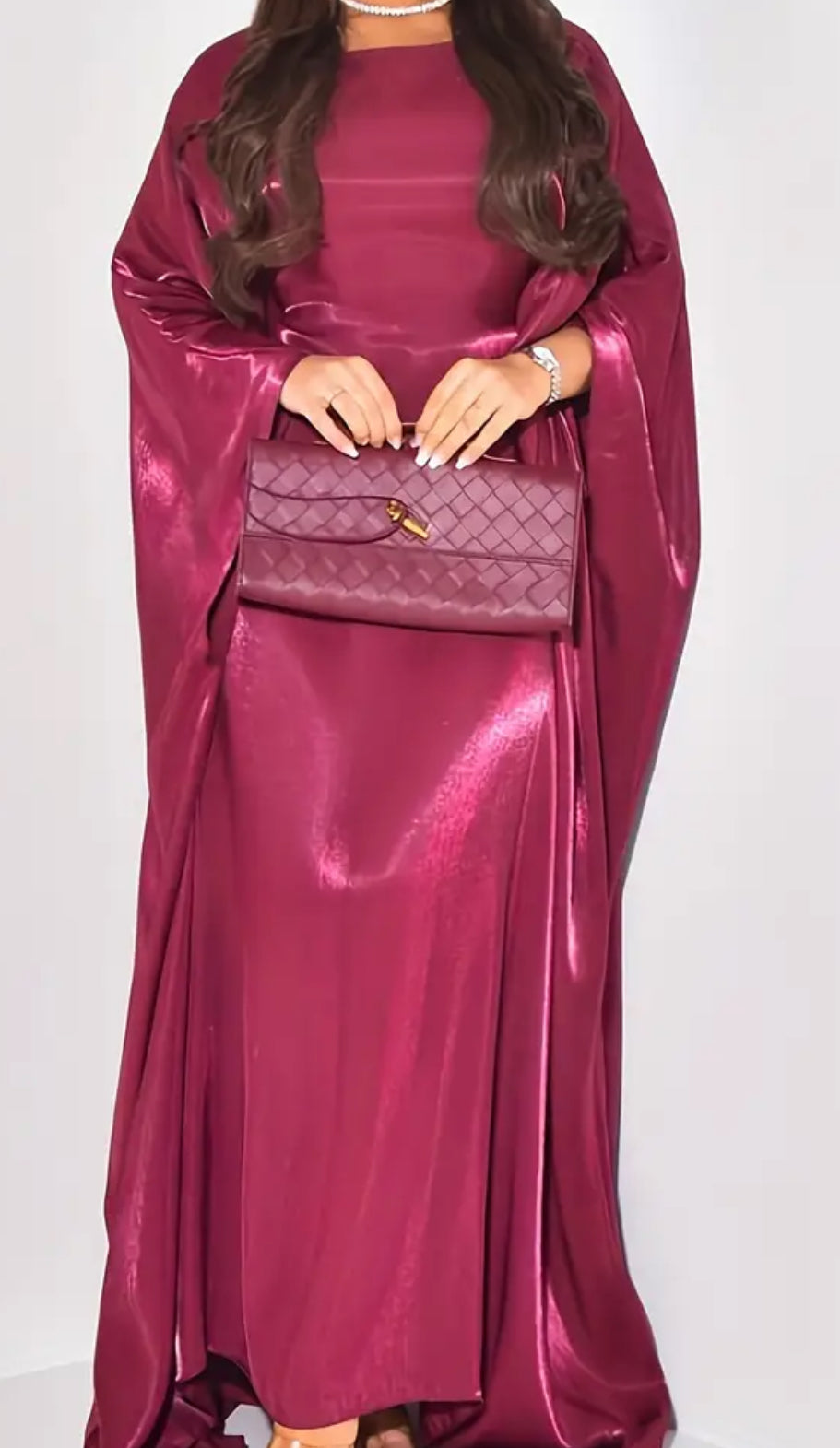 Beautiful designer plus size kaftan with Tie Back inside
