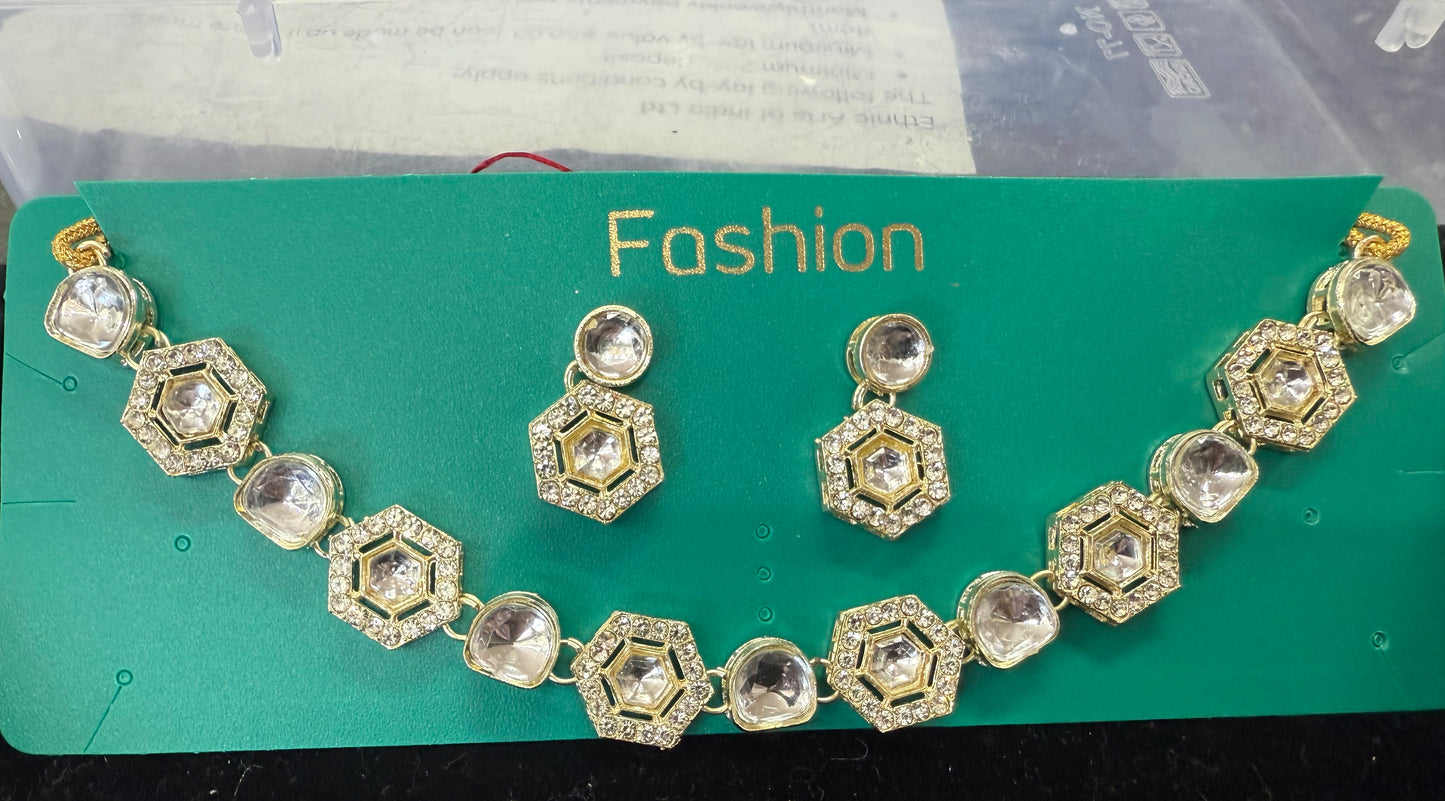 Beautiful designer necklace set