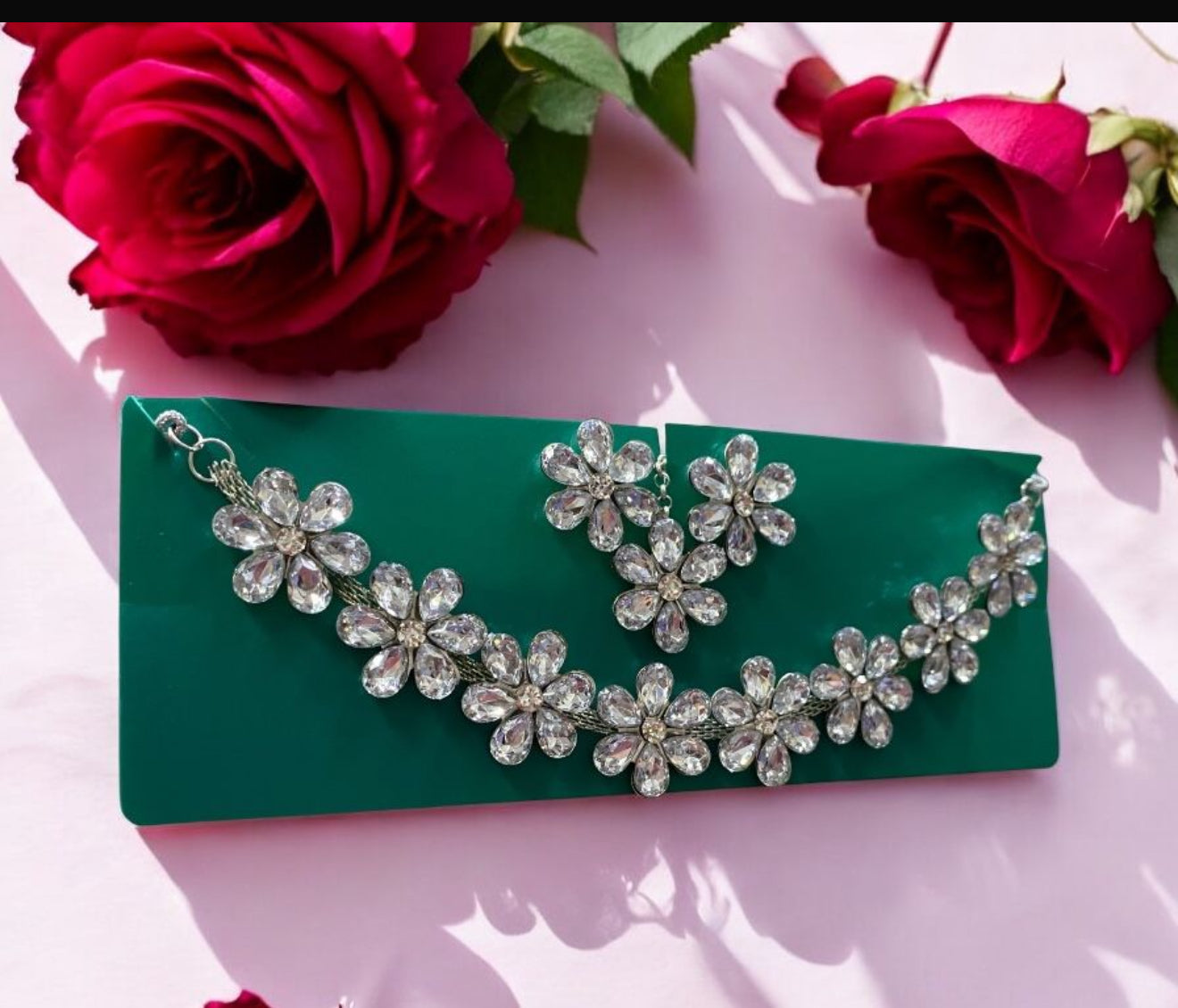 Beautiful designer necklace set