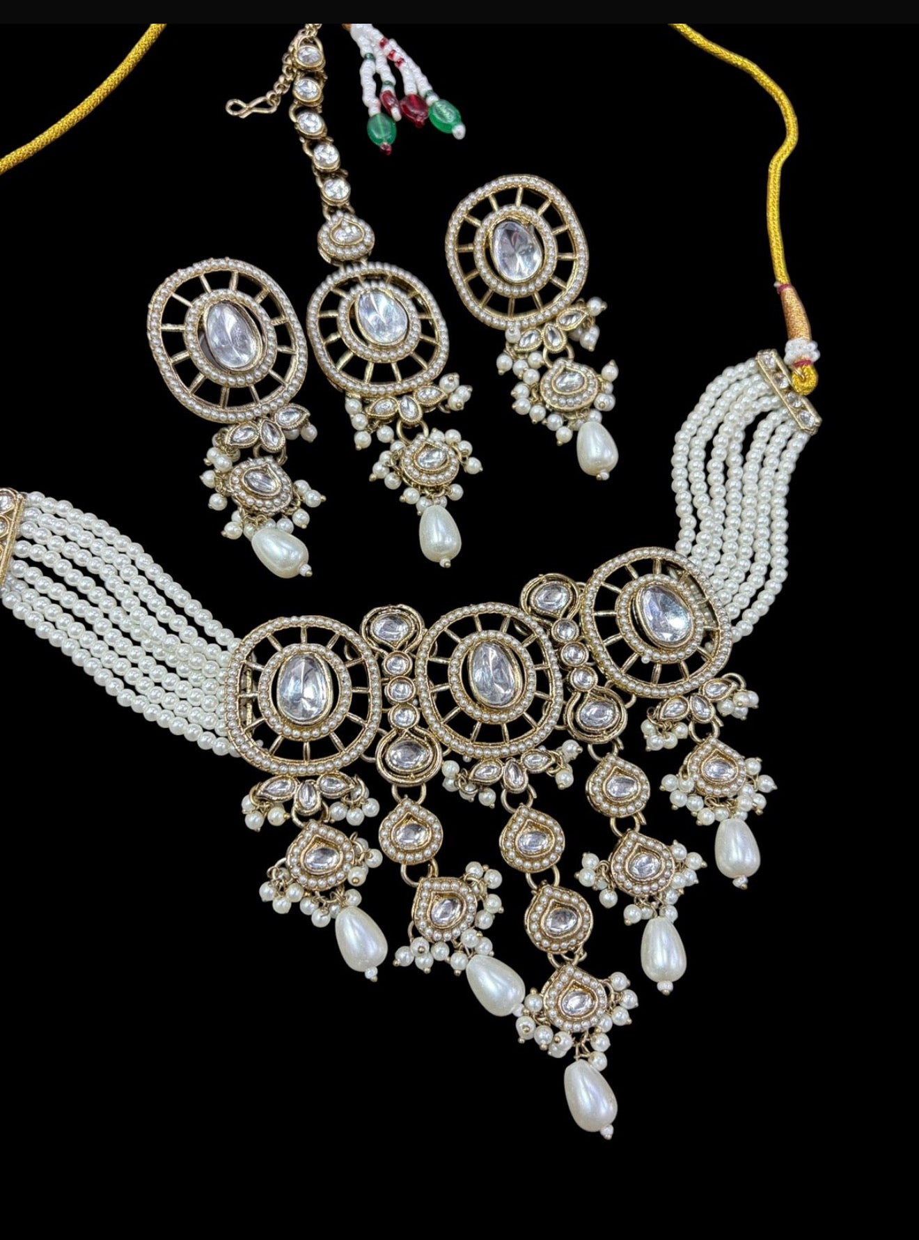 Beautiful designer necklace set