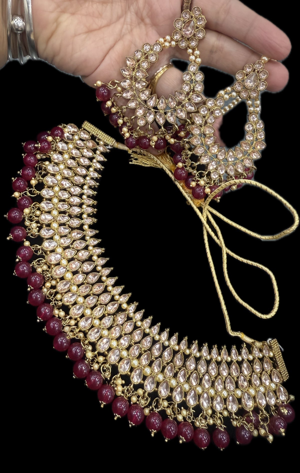 Beautiful designer necklace set