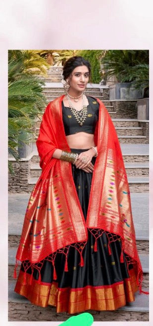 Beautiful designer lengha choli suit