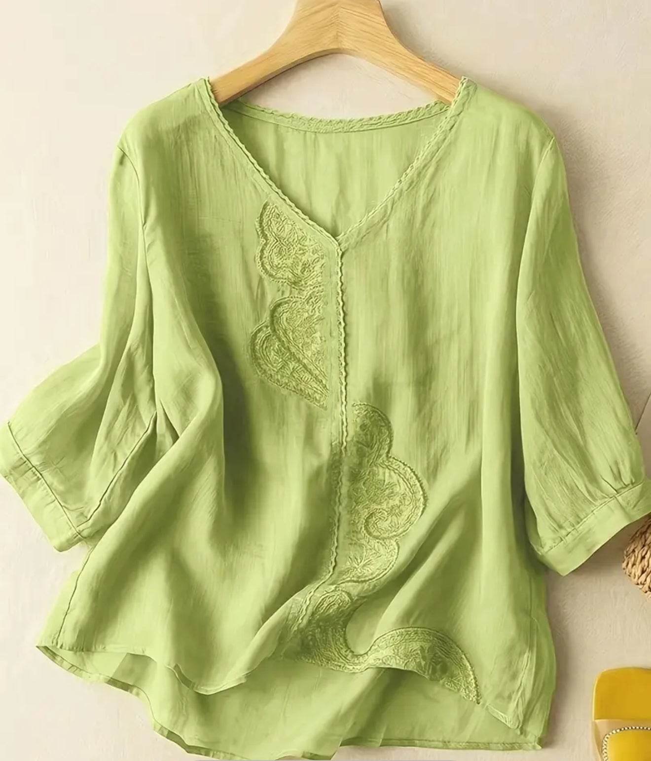 Beautiful designer embroidery short Kurti