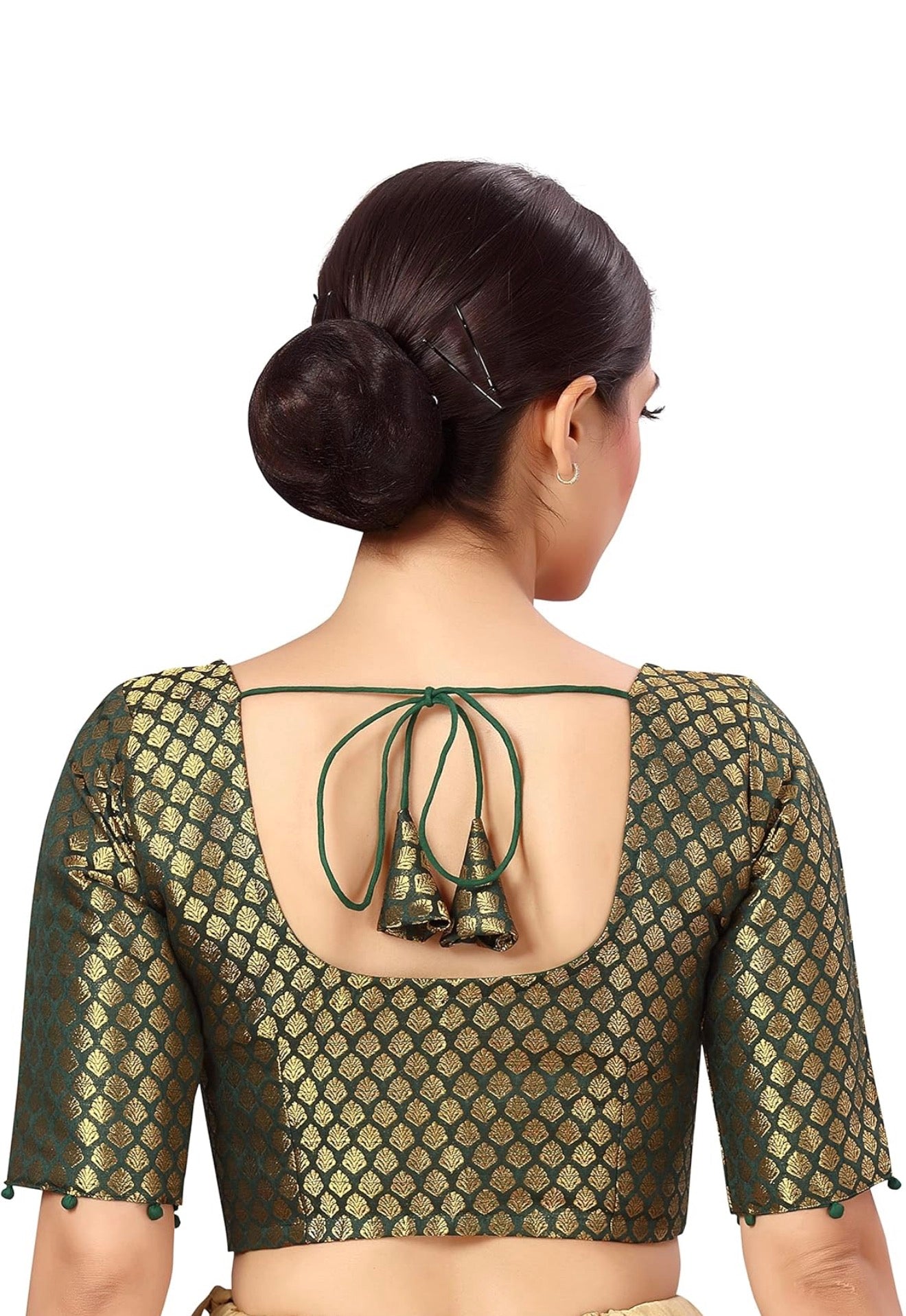 Beautiful designer brocade readymade blouse