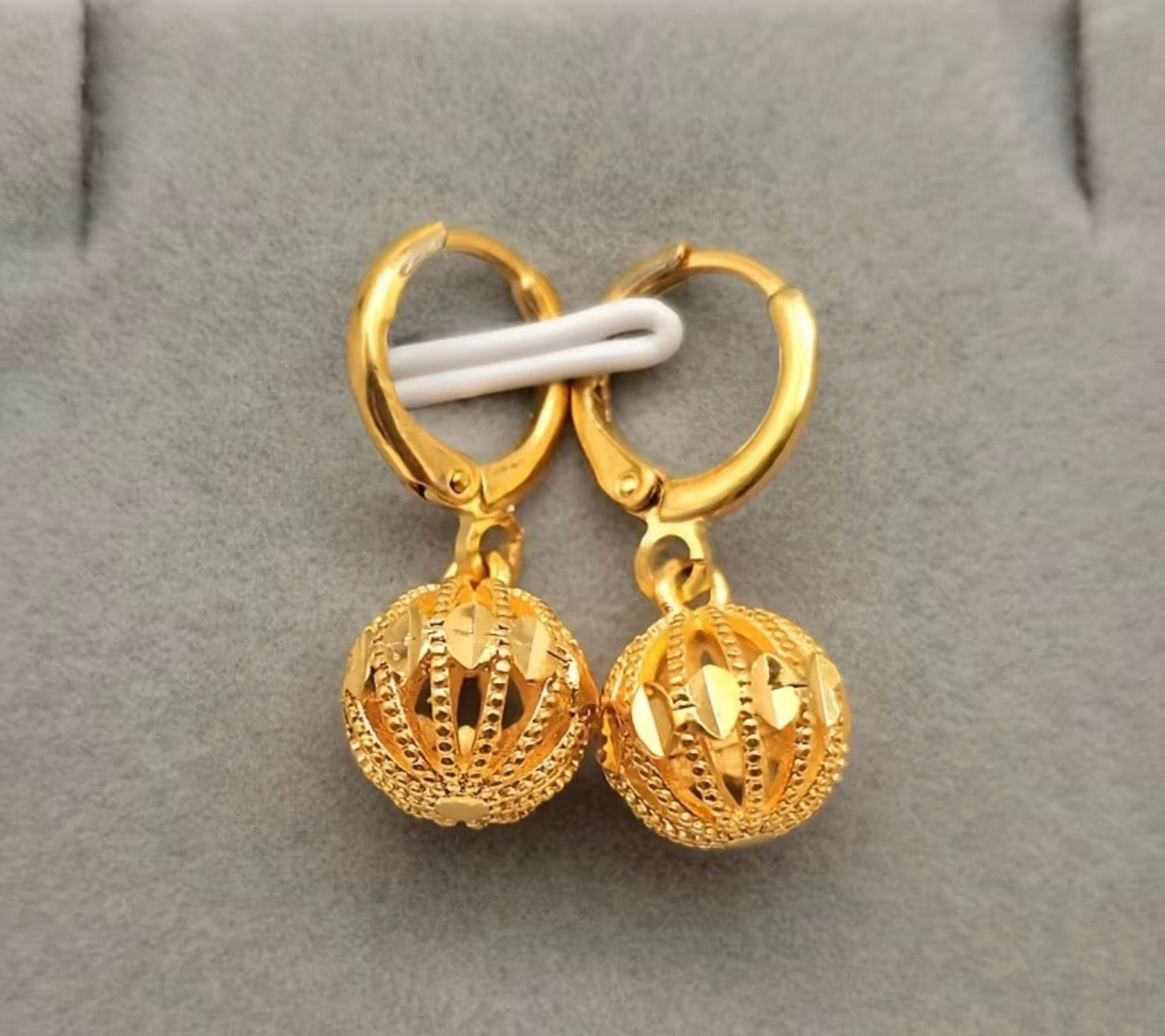 Beautiful designer gold plated jhumki