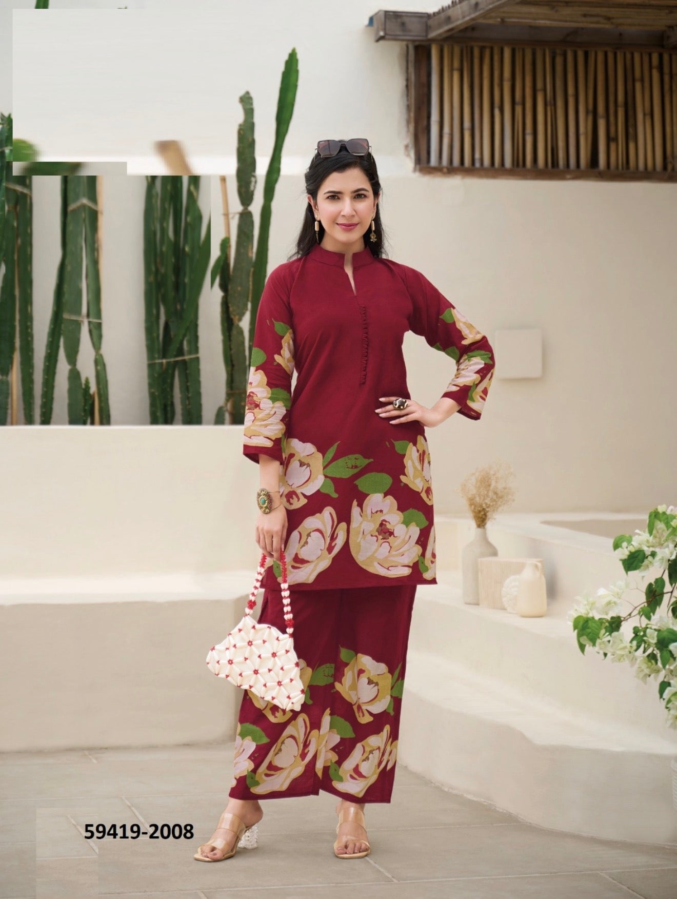 Beautiful designer coord set l