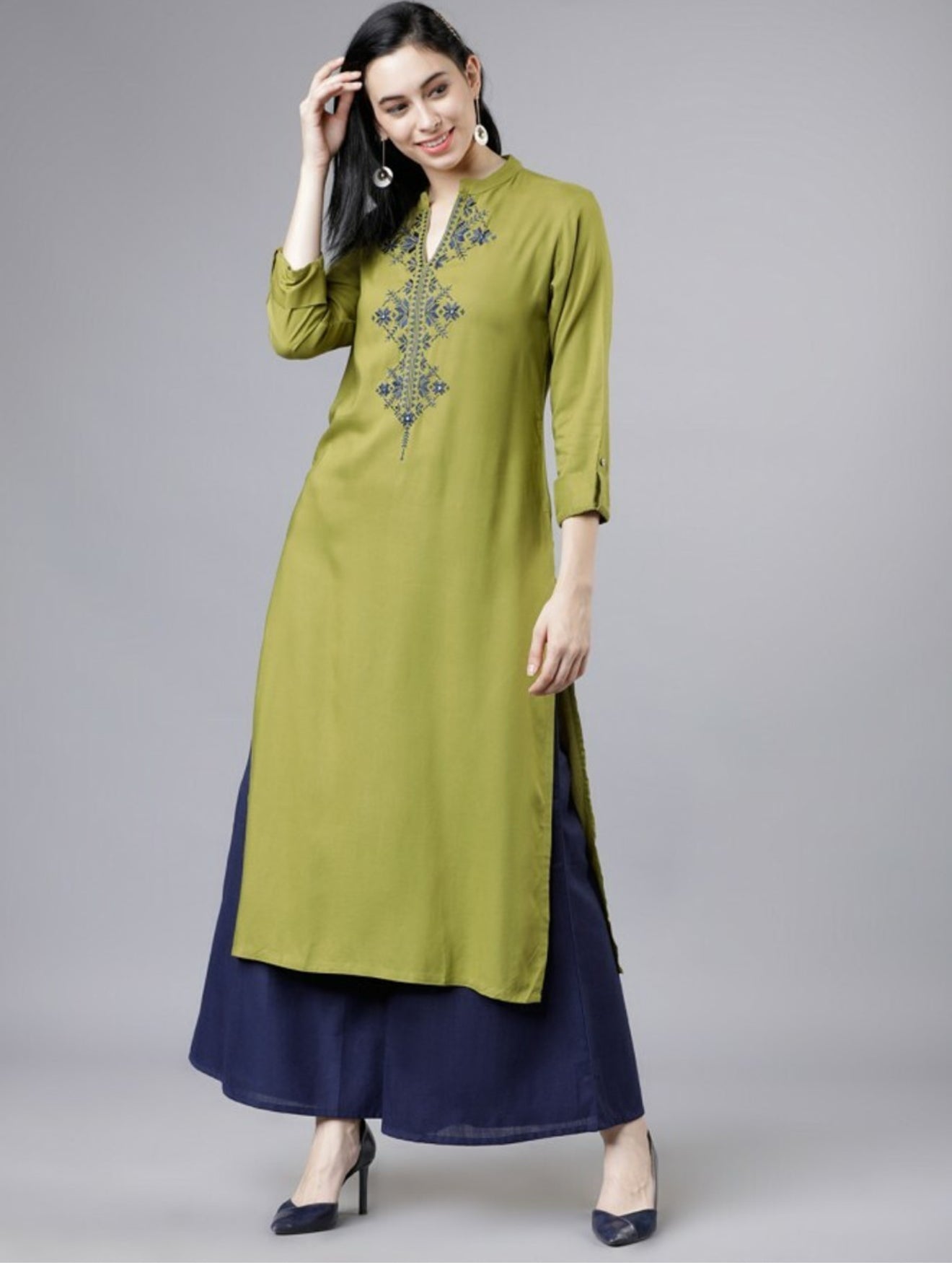 Beautiful designer Kurti plazo