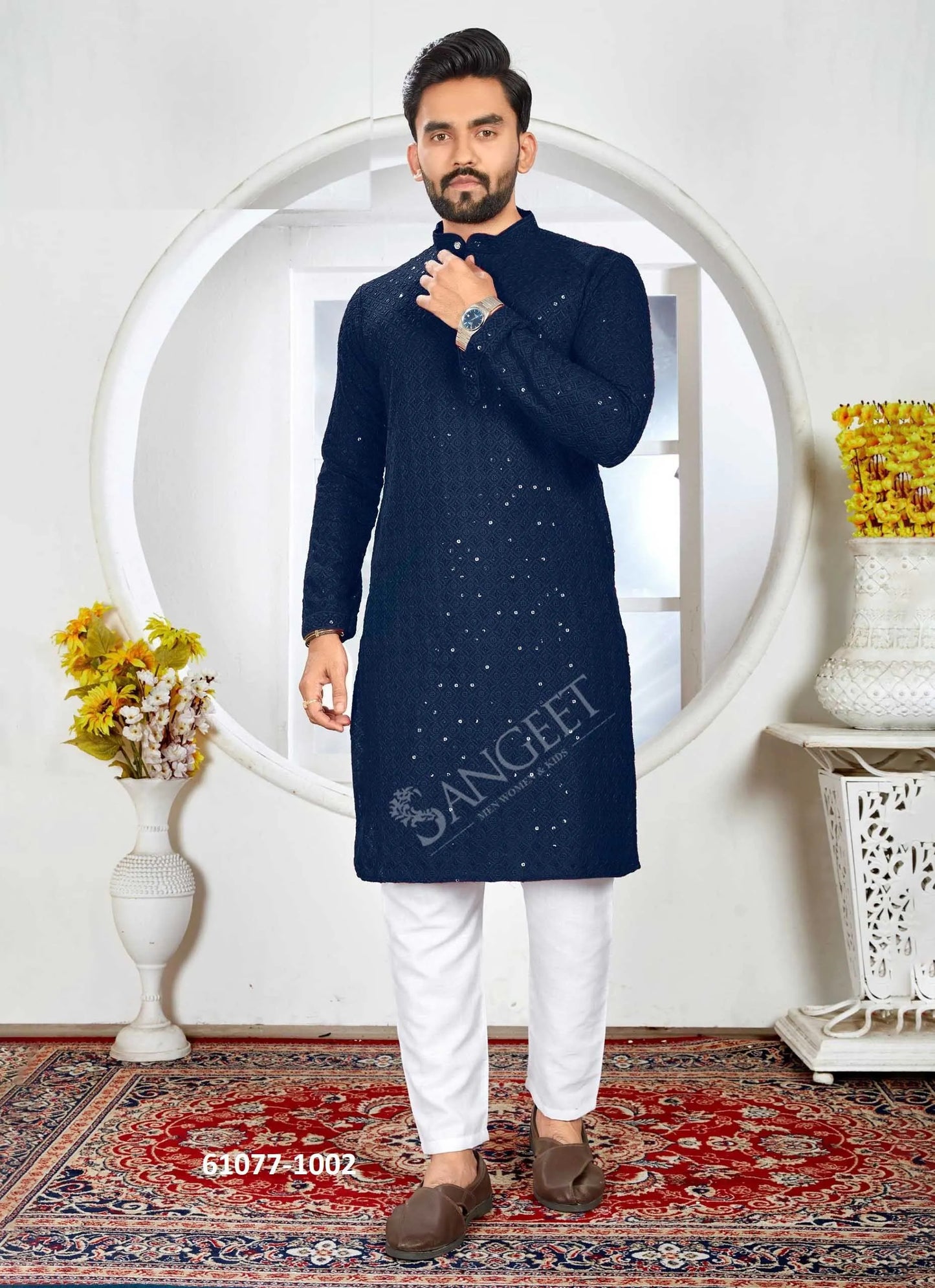 Beautiful designer men kurta only