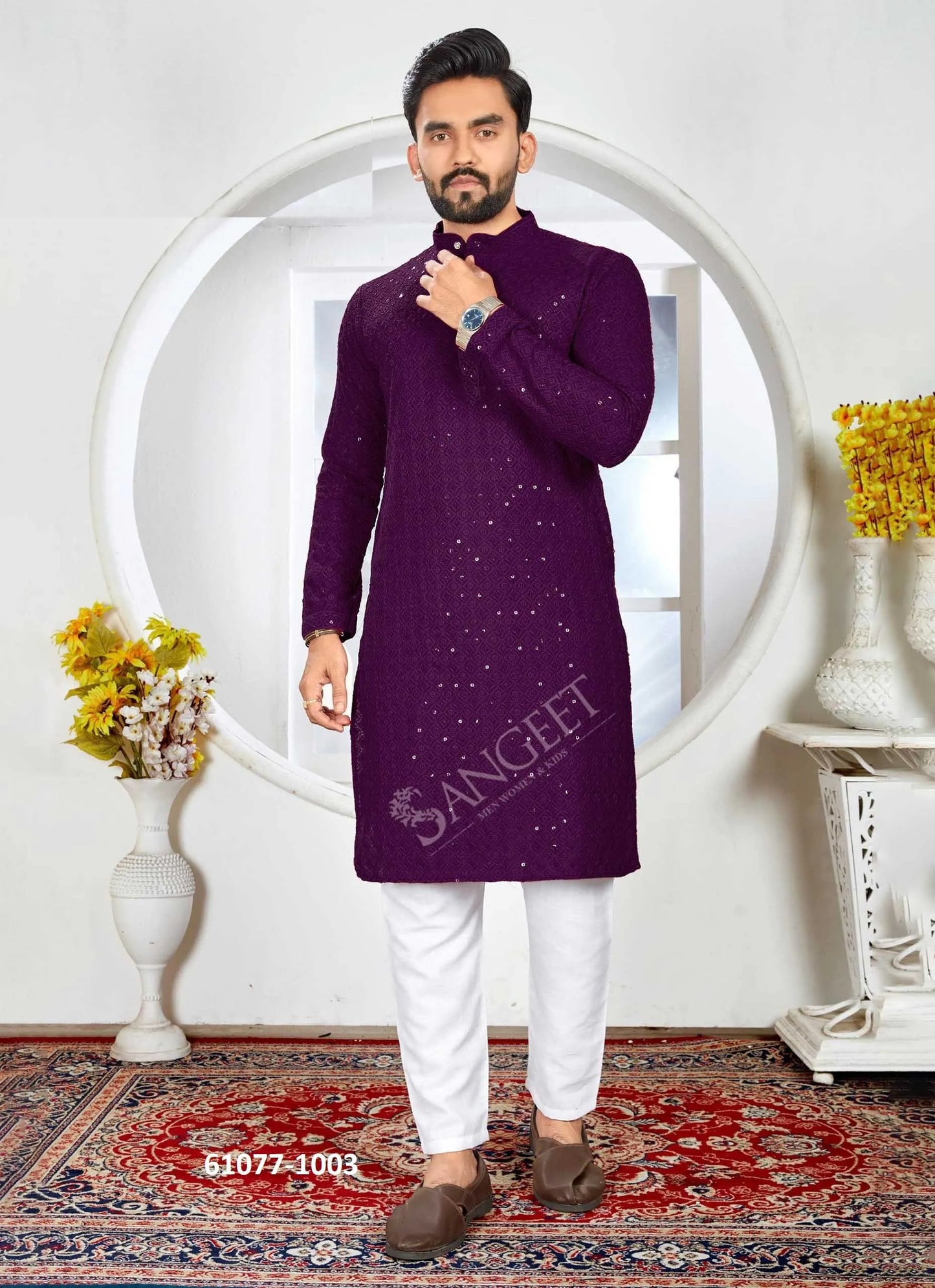 Beautiful designer men kurta only