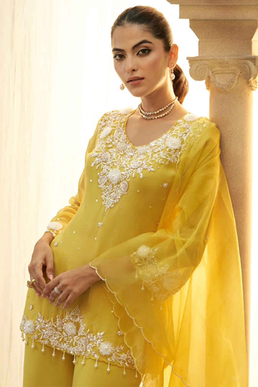 Beautiful designer sharara suit
