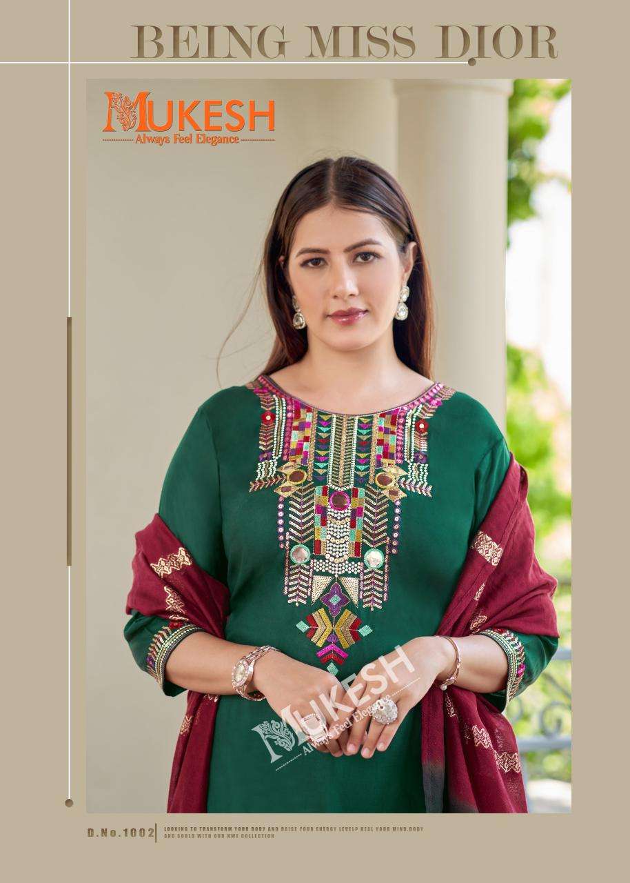 Beautiful designer Kurti plazo dupatta set