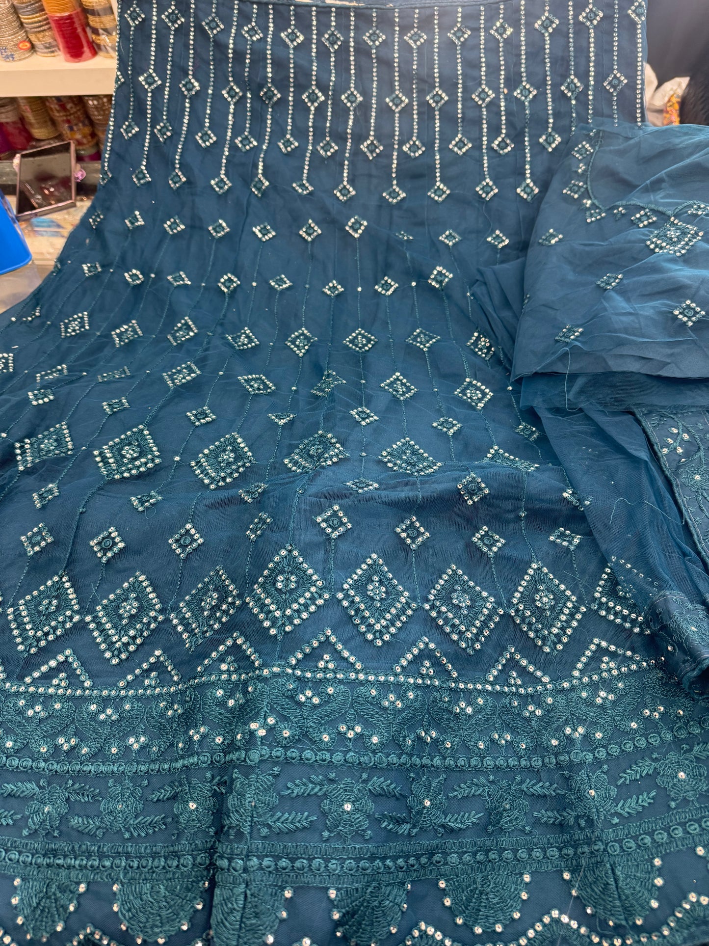 Beautiful designer semi stitch lengha choli