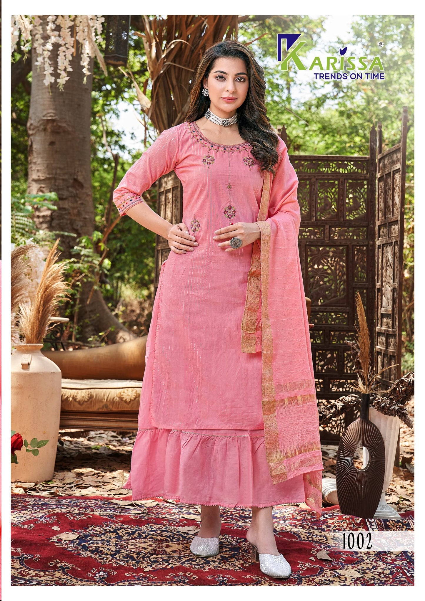 Beautiful designer Kurti with dupatta