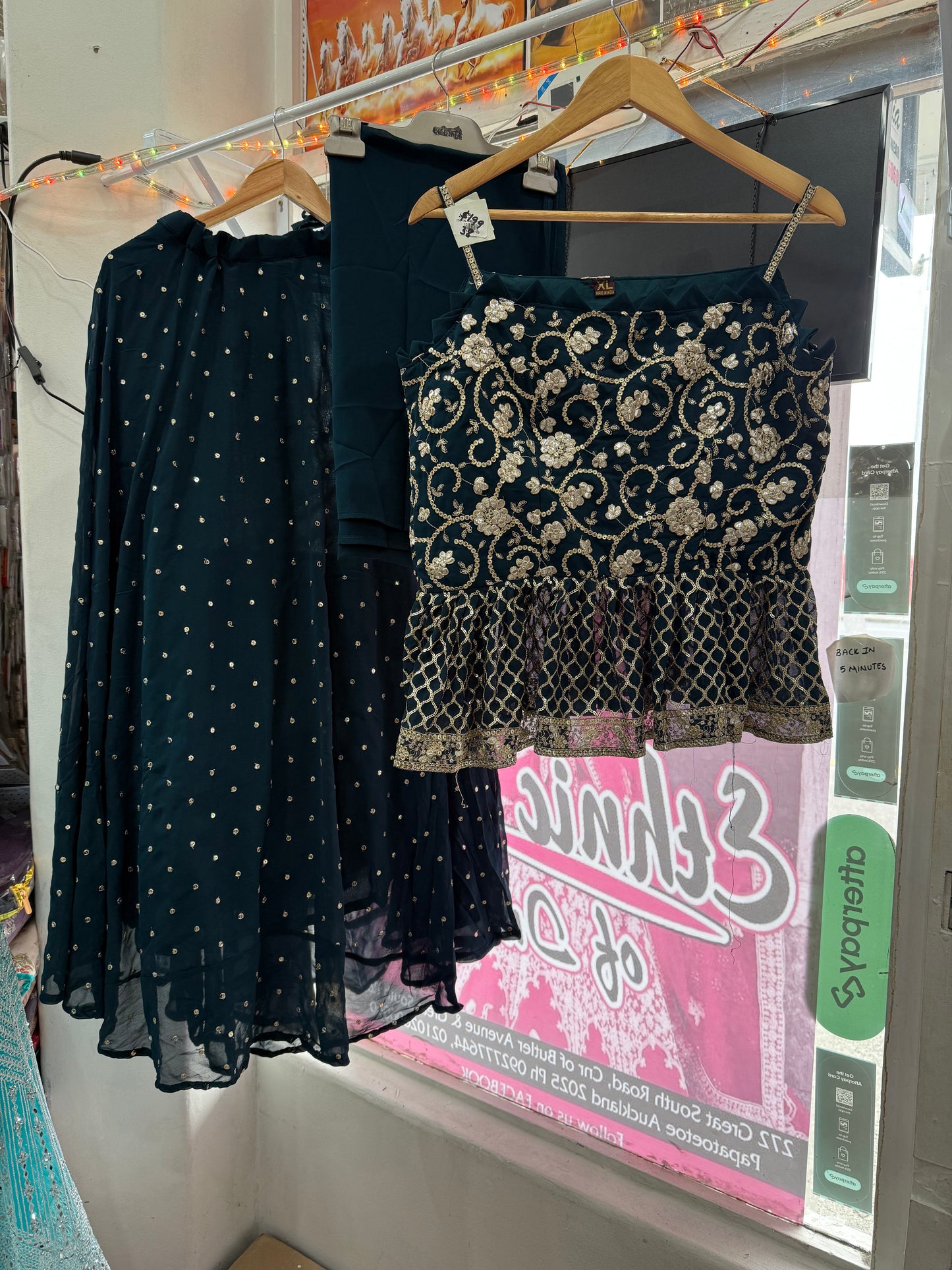 Beautiful designer indo western style lengha choli