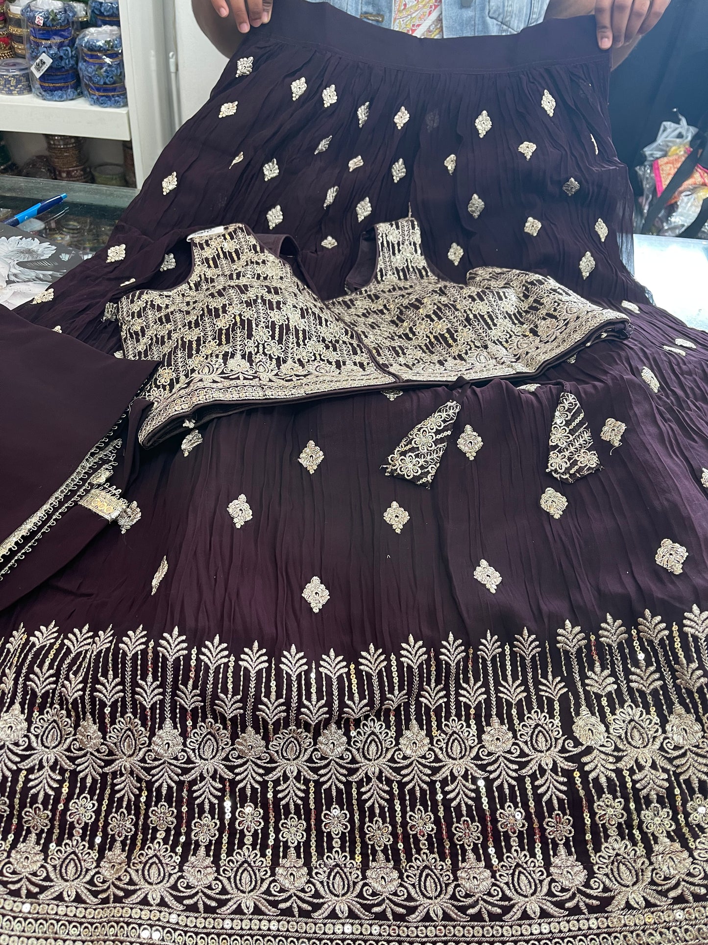 Beautiful designer lengha choli