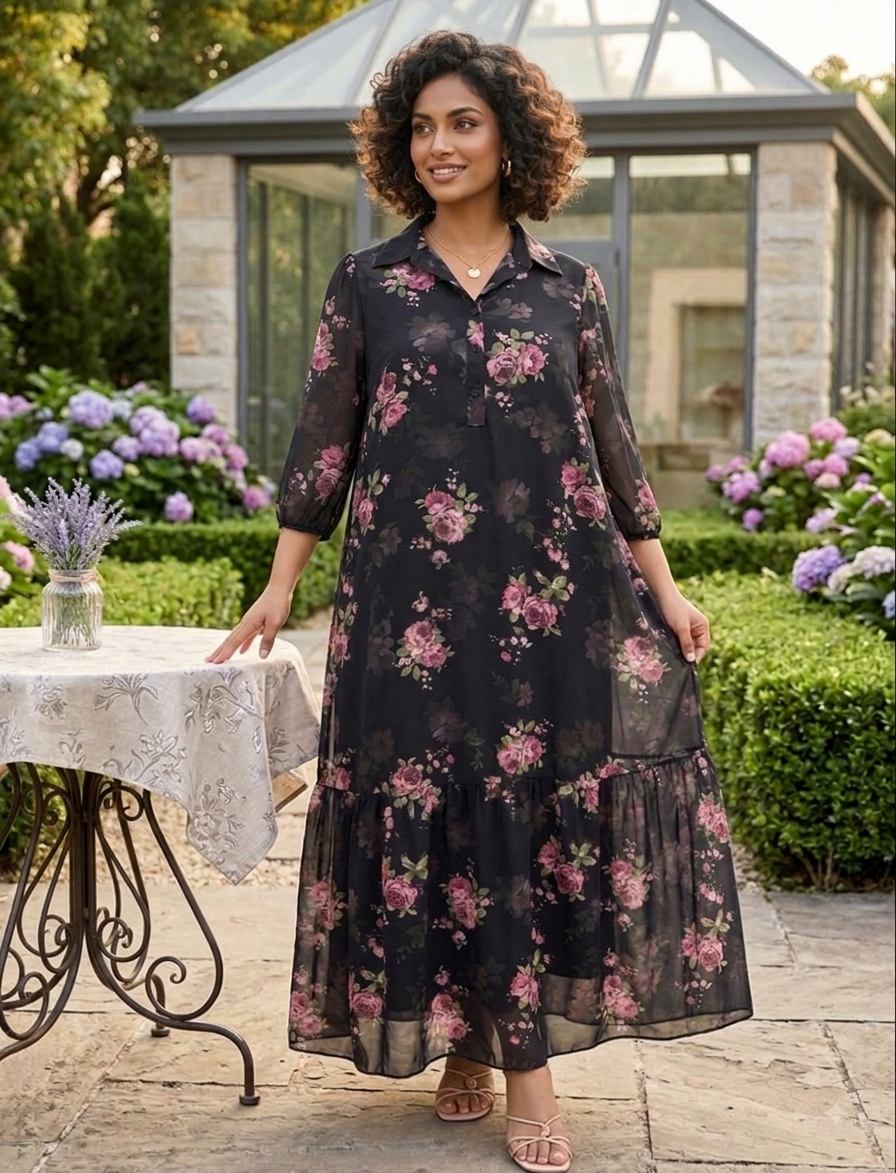 Beautiful designer gown style Kurti