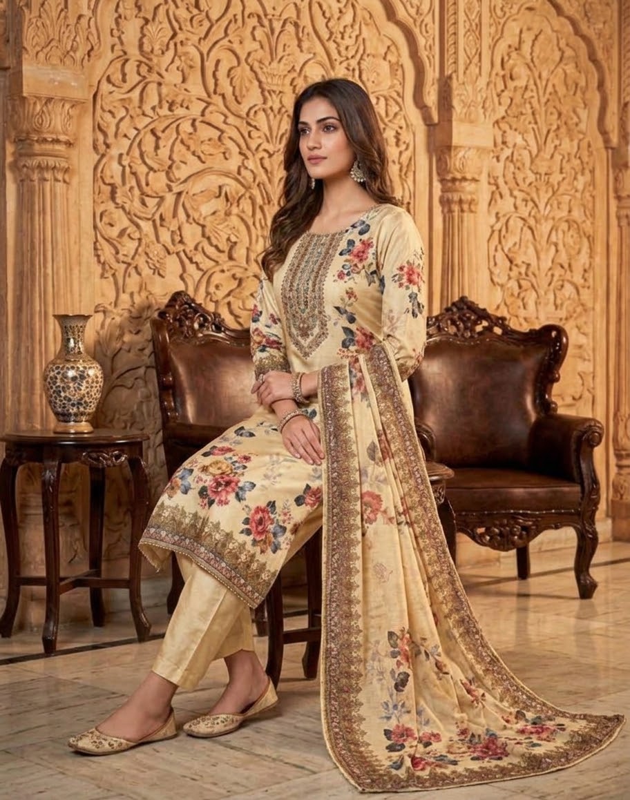 Beautiful designer Pakistani style suit