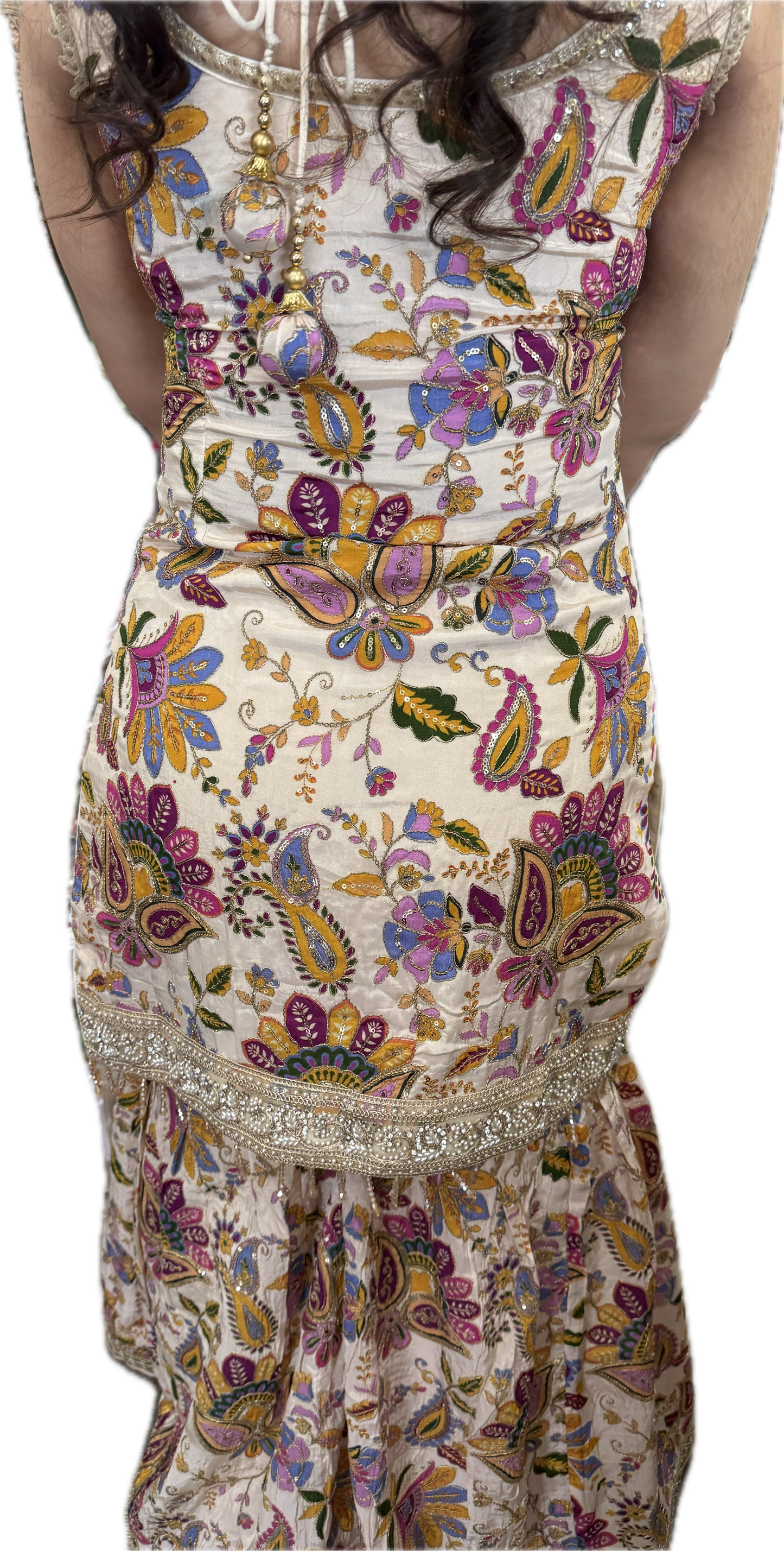 Beautiful designer sharara suit