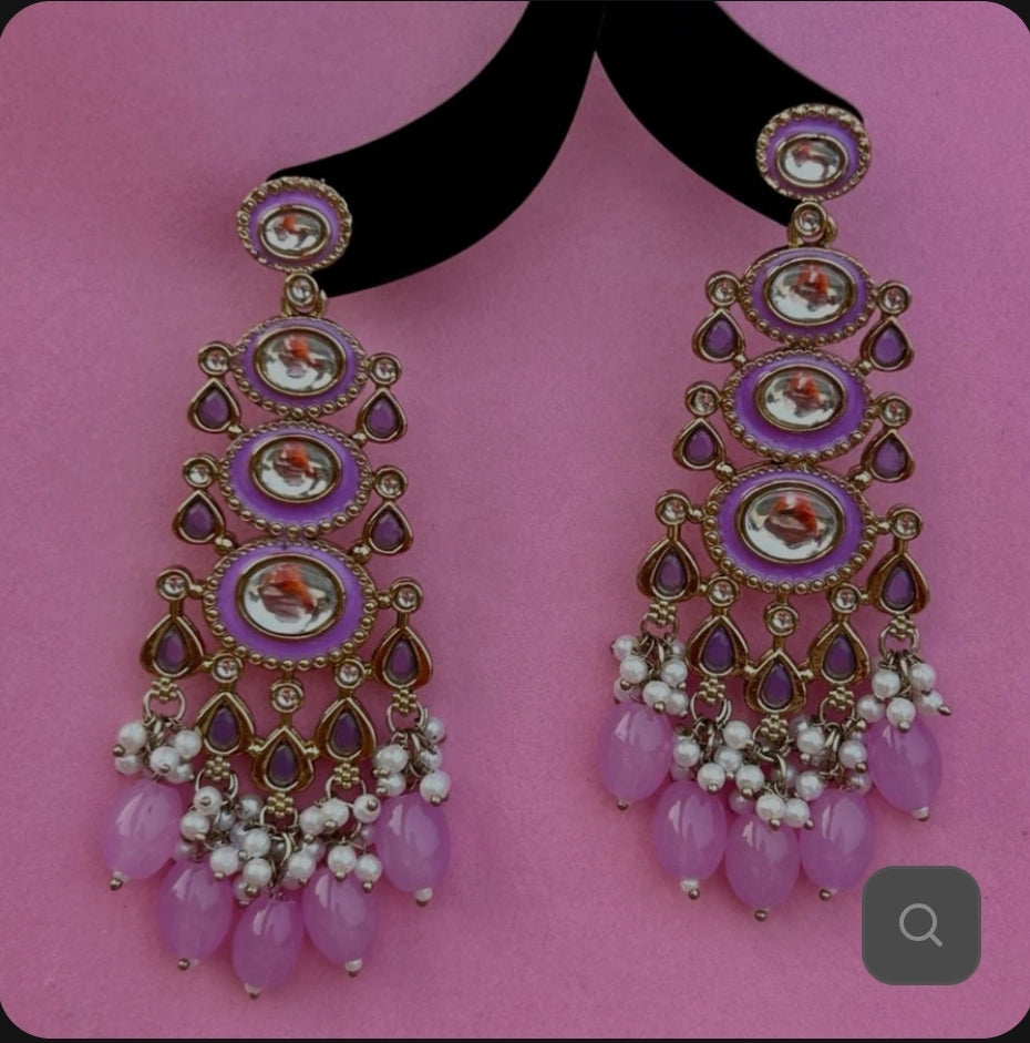 Beautiful designer earrings
