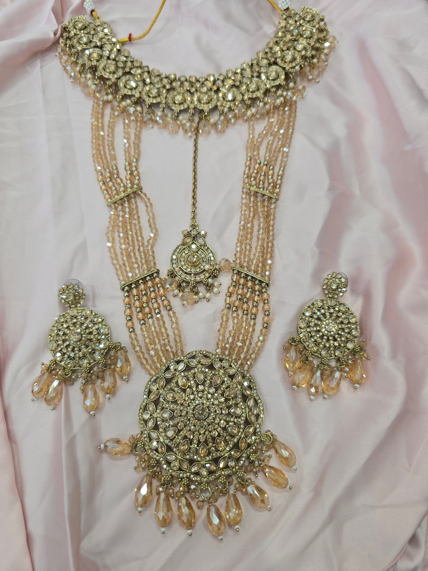 Beautiful designer bridal necklace set
