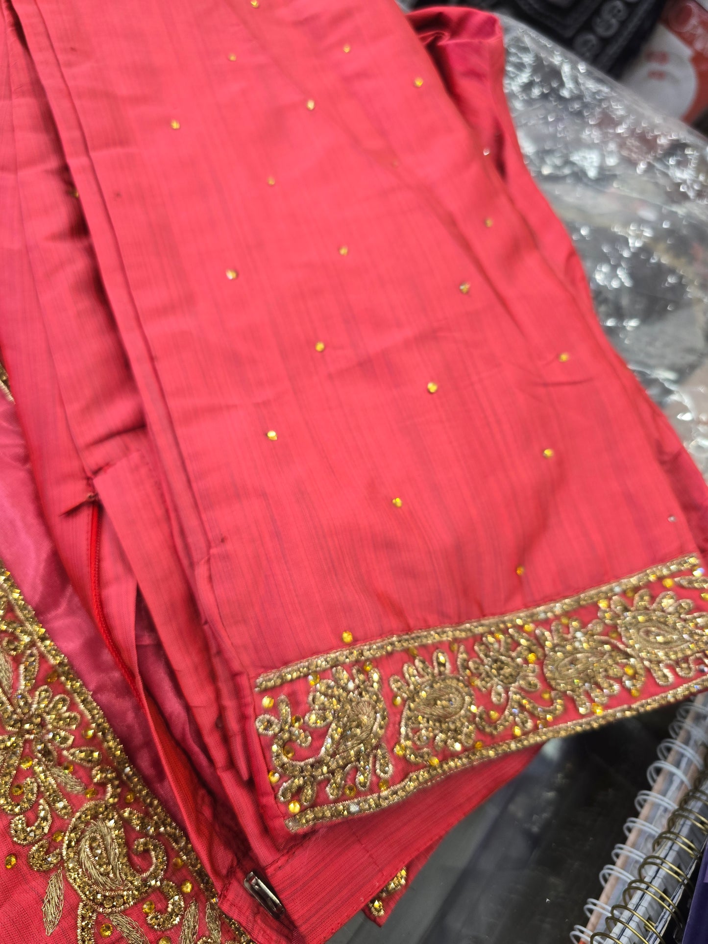 Beautiful designer straight Pakistani style suit