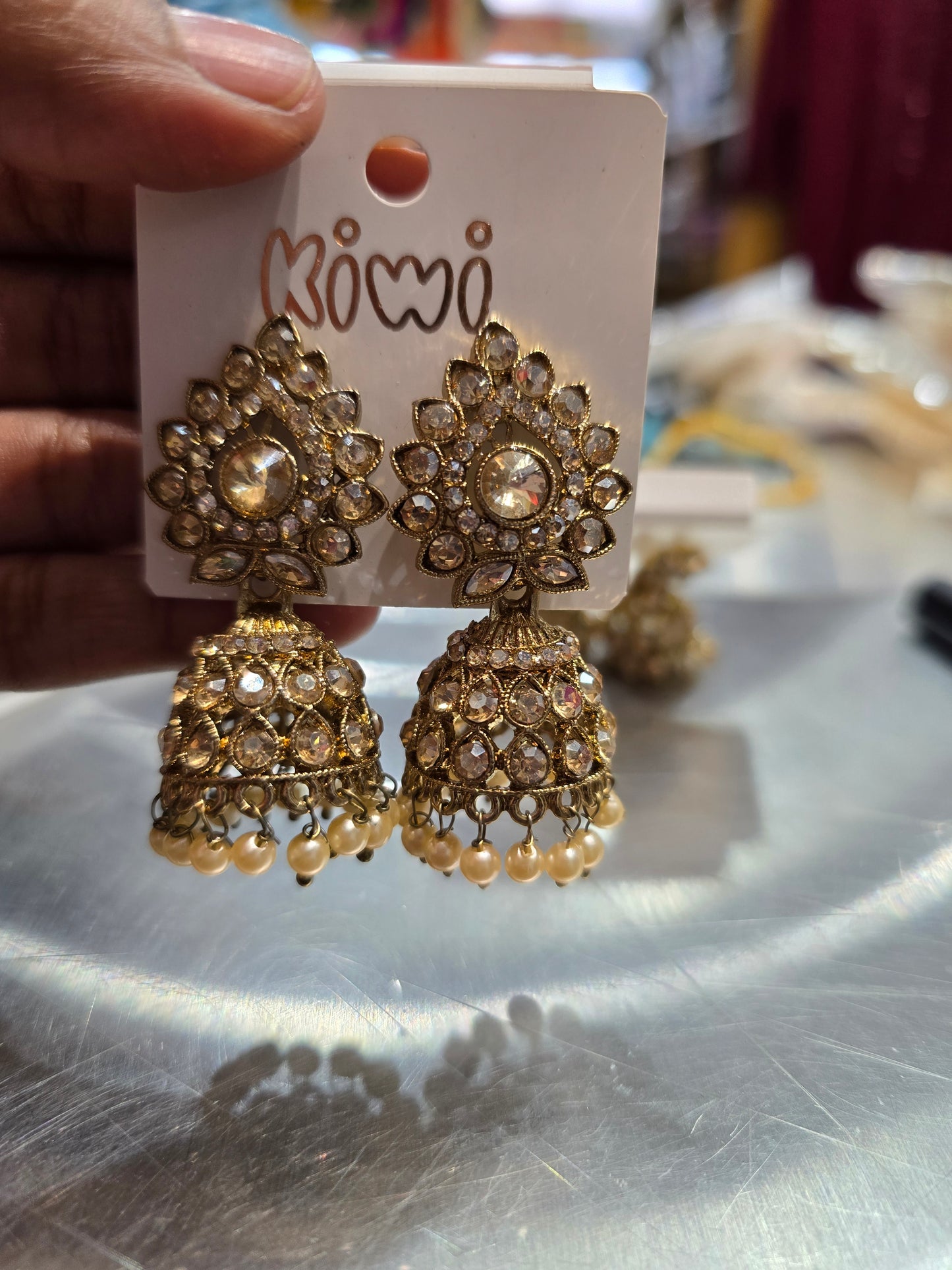 Beautiful designer jhumki