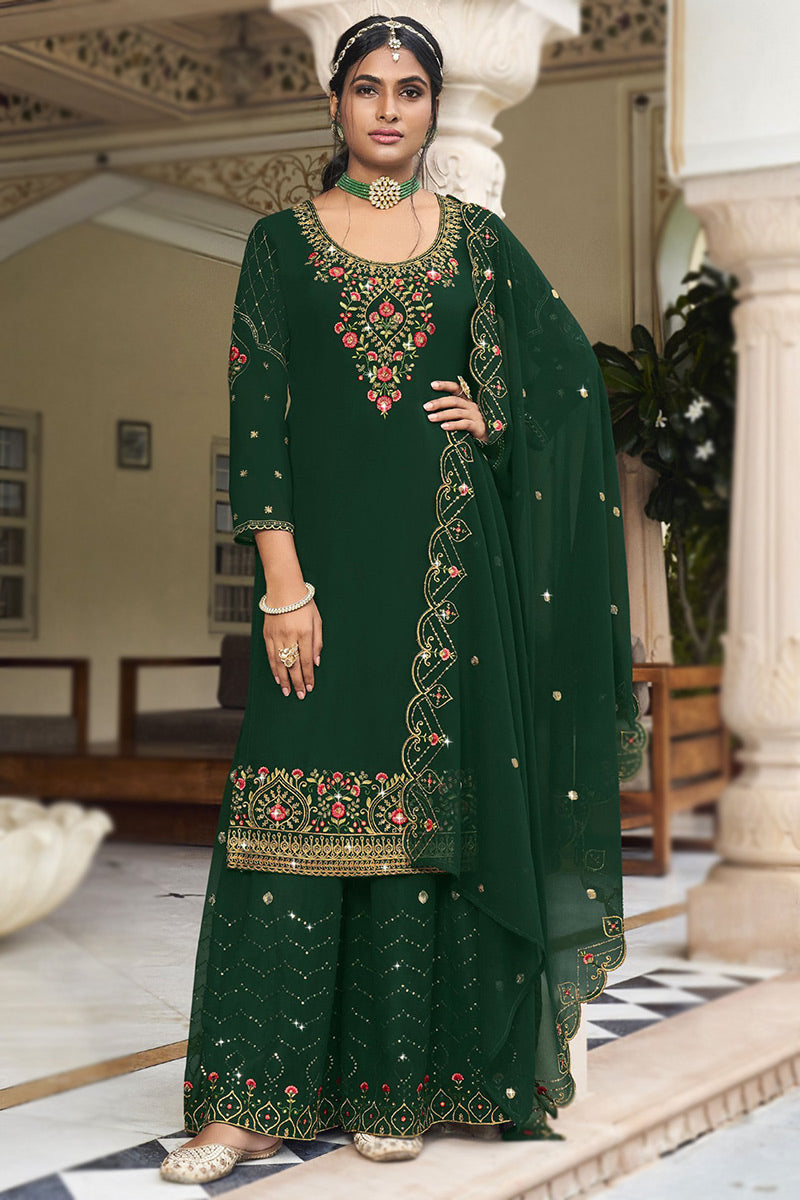 Beautiful designer sharara suit