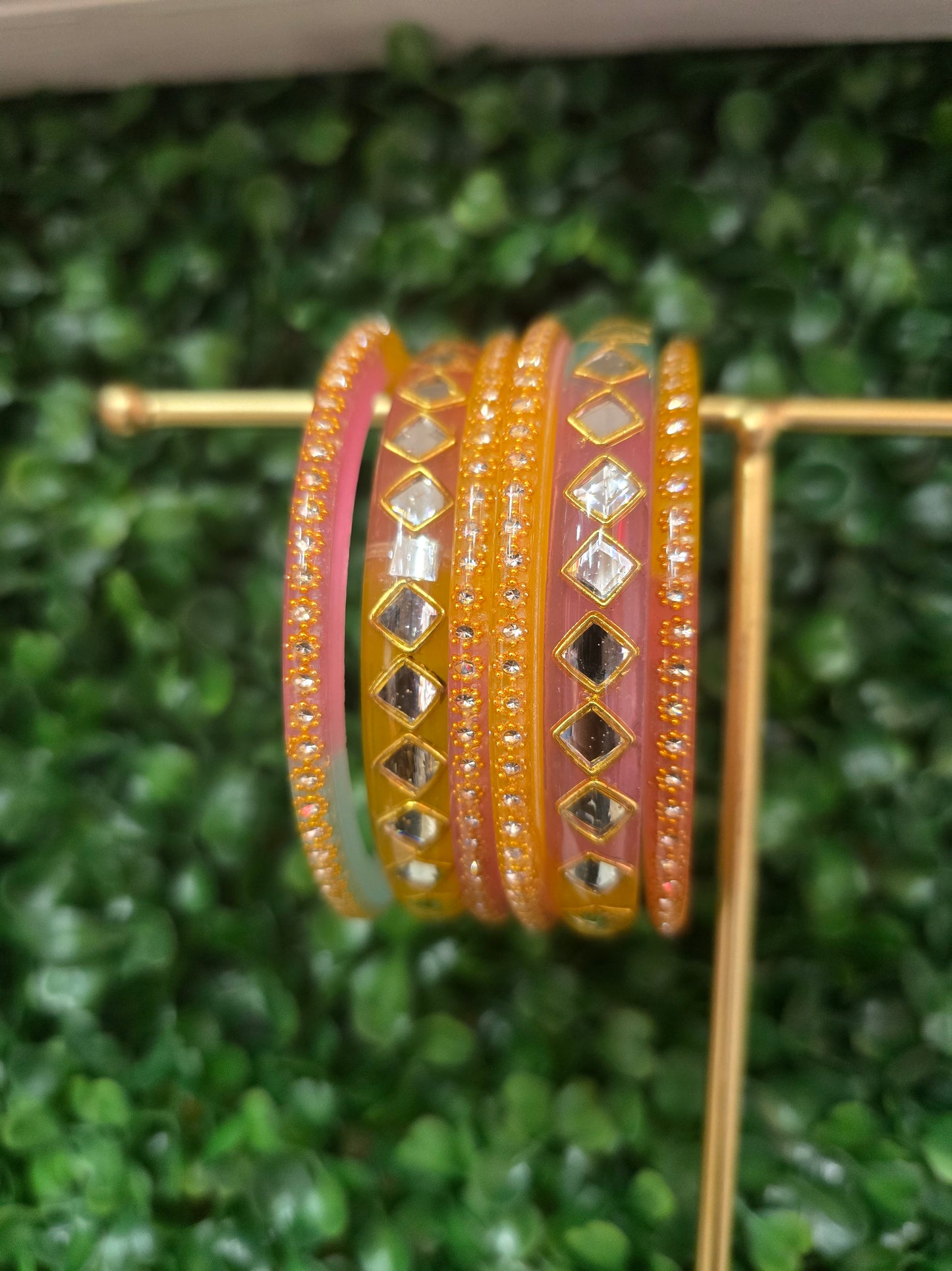 Beautiful designer plastic base bangle