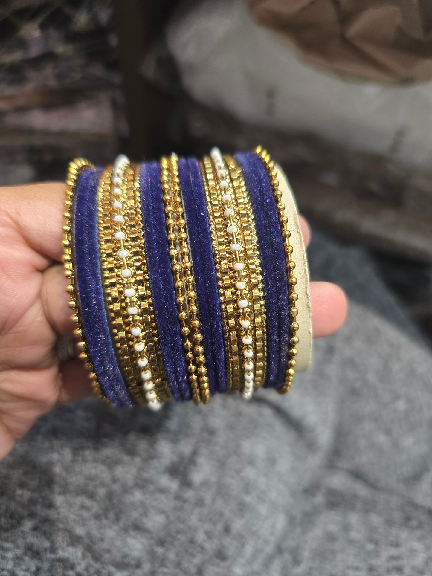 Beautiful designer bangle set