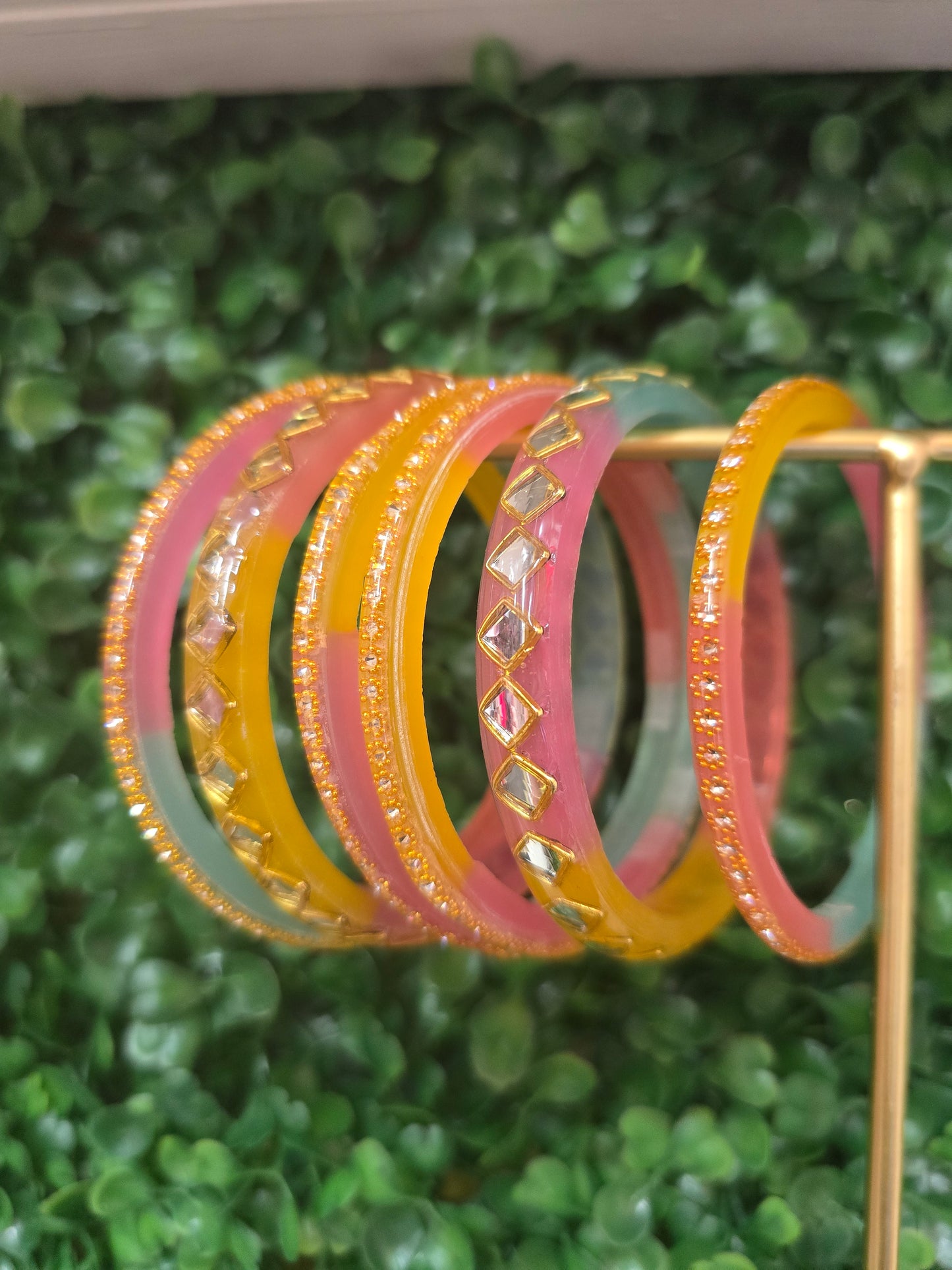 Beautiful designer plastic base bangle