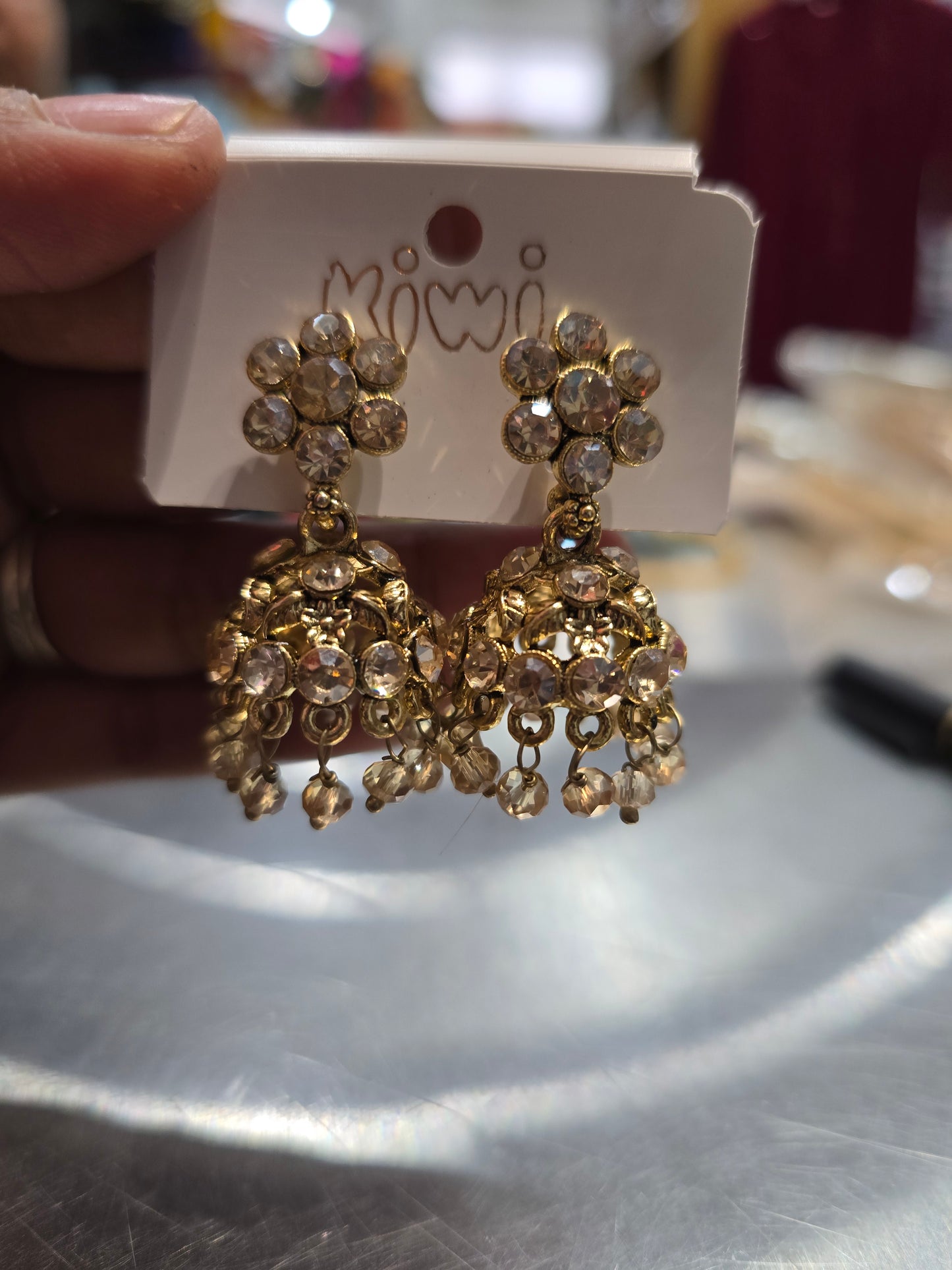 Beautiful designer jhumki