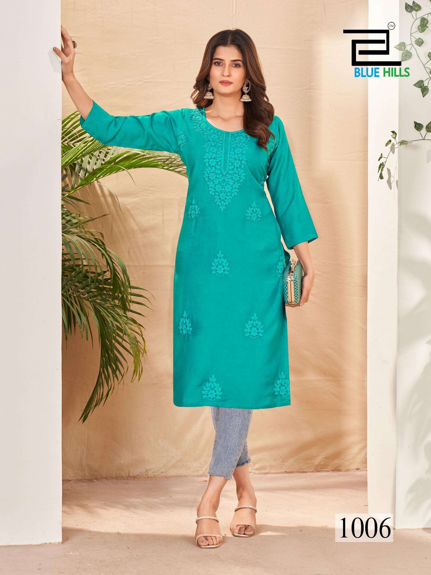 Beautiful designer rayon  Kurti