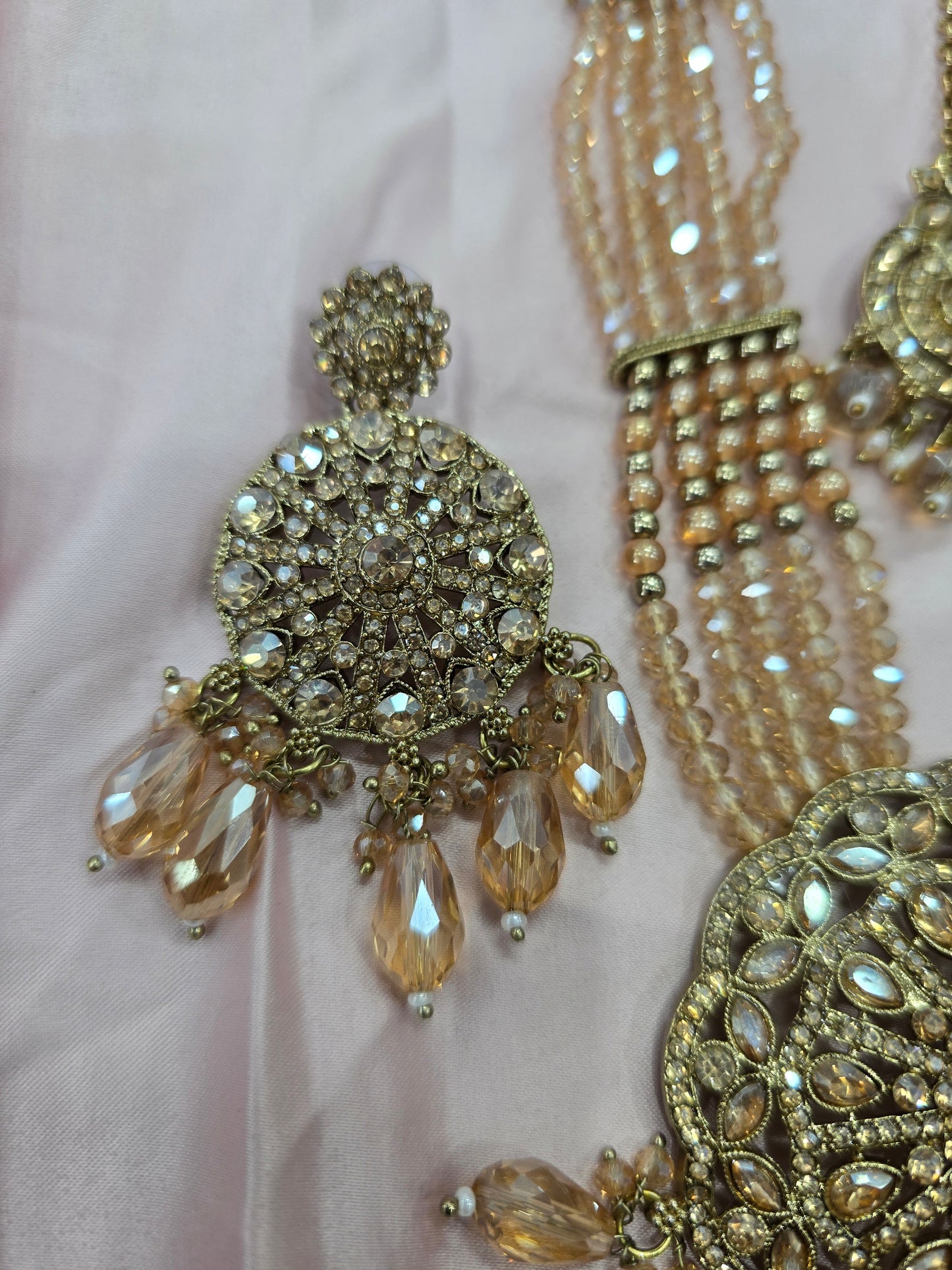 Beautiful designer bridal necklace set