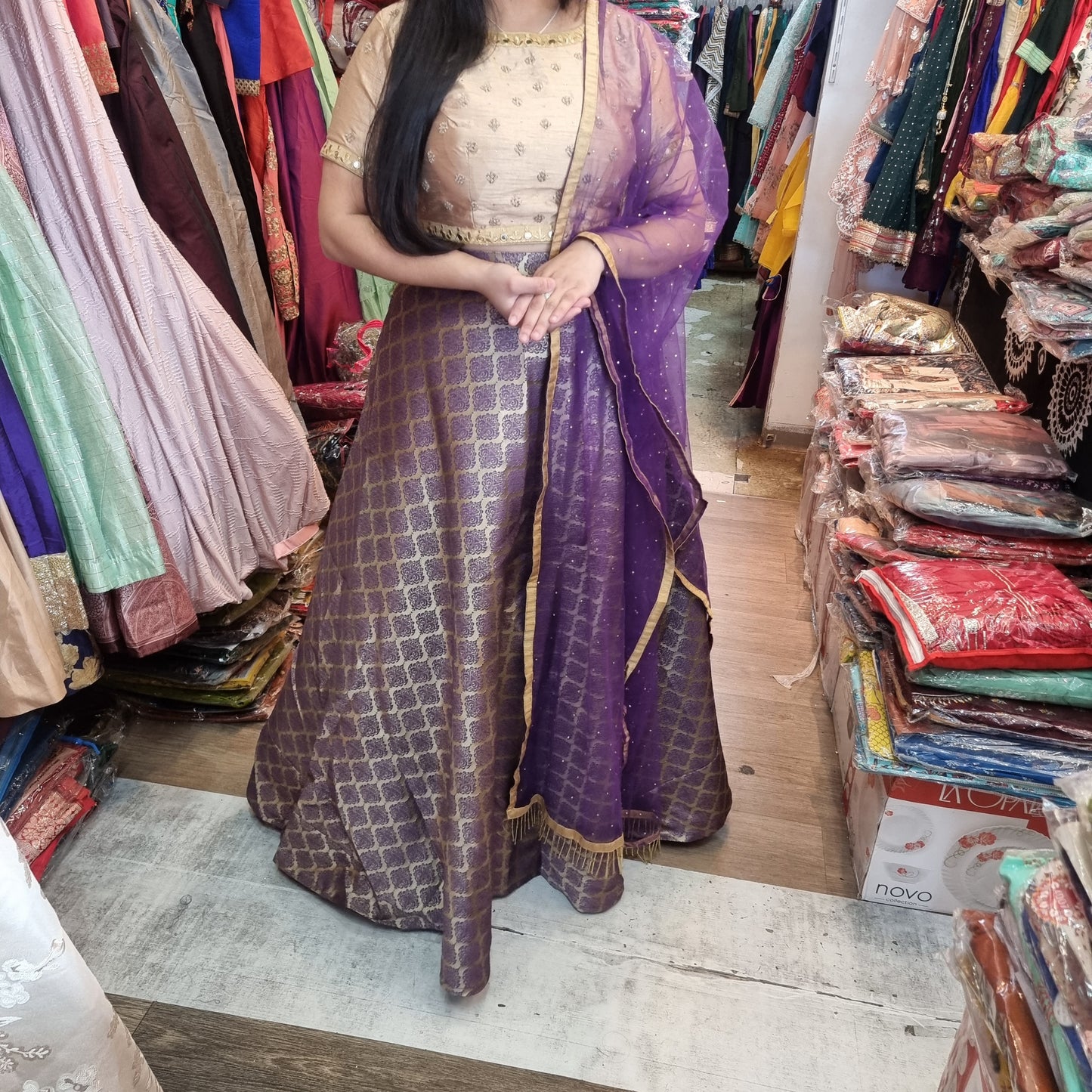 Beautiful designer readymade lengha