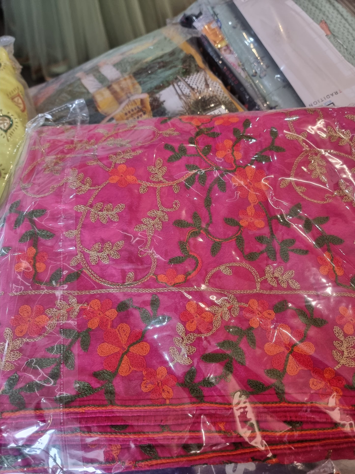 Beautiful designer Kashmiri embroidered duppatta