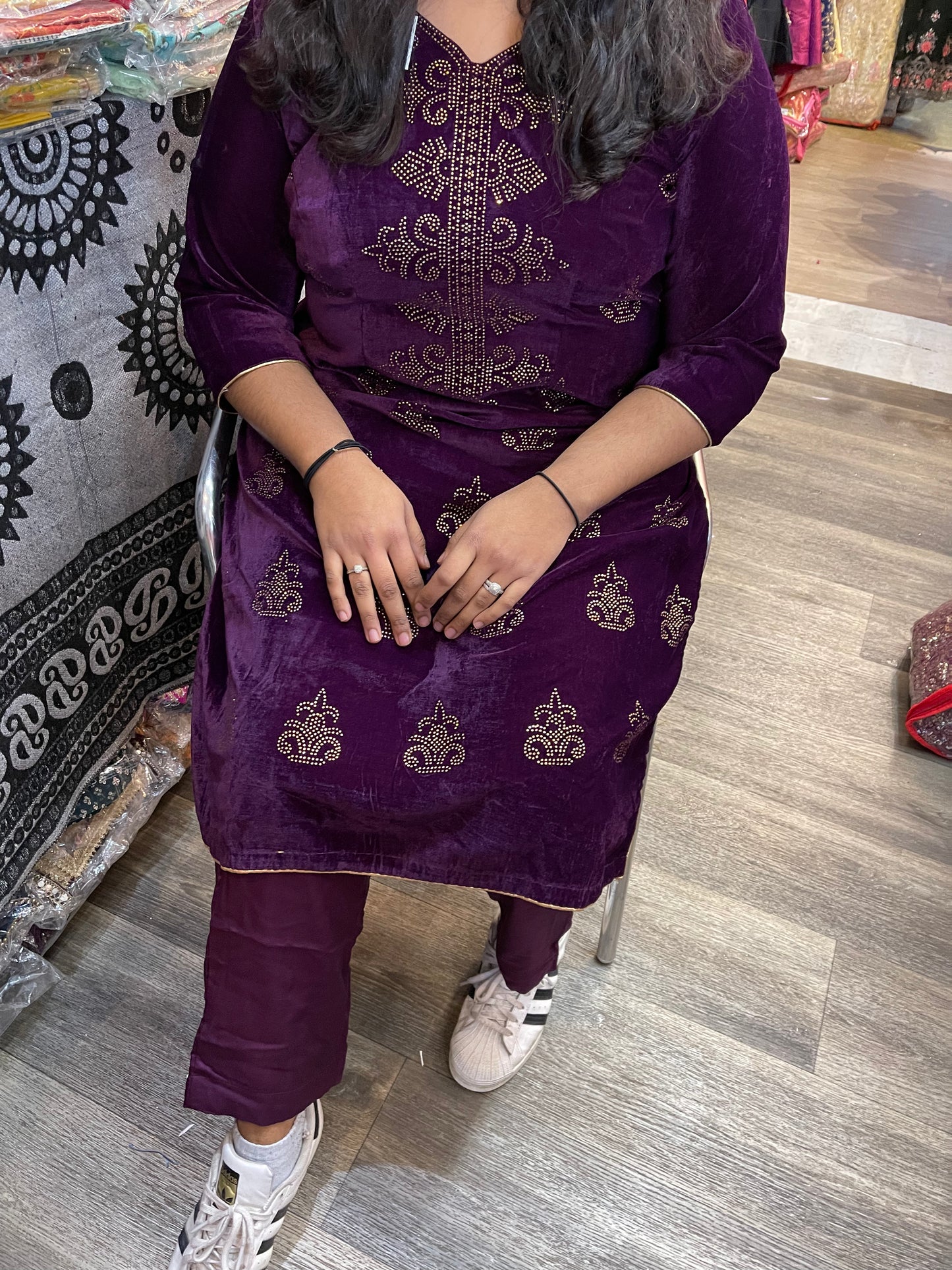 Beautiful designer kurti with pants