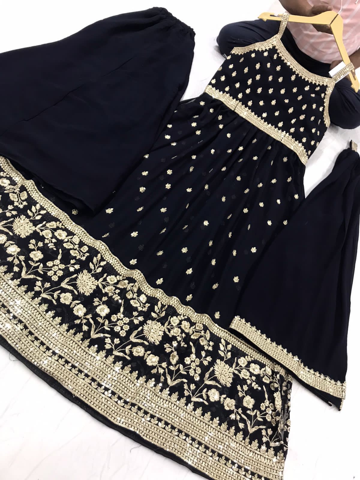 Beautiful designer nayra cut pakistani suit