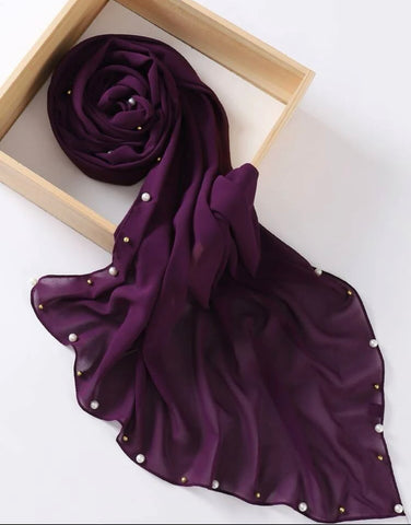 Beautiful designer chiffon scarf