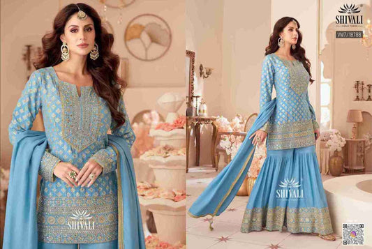 Beautiful designer sharara suit