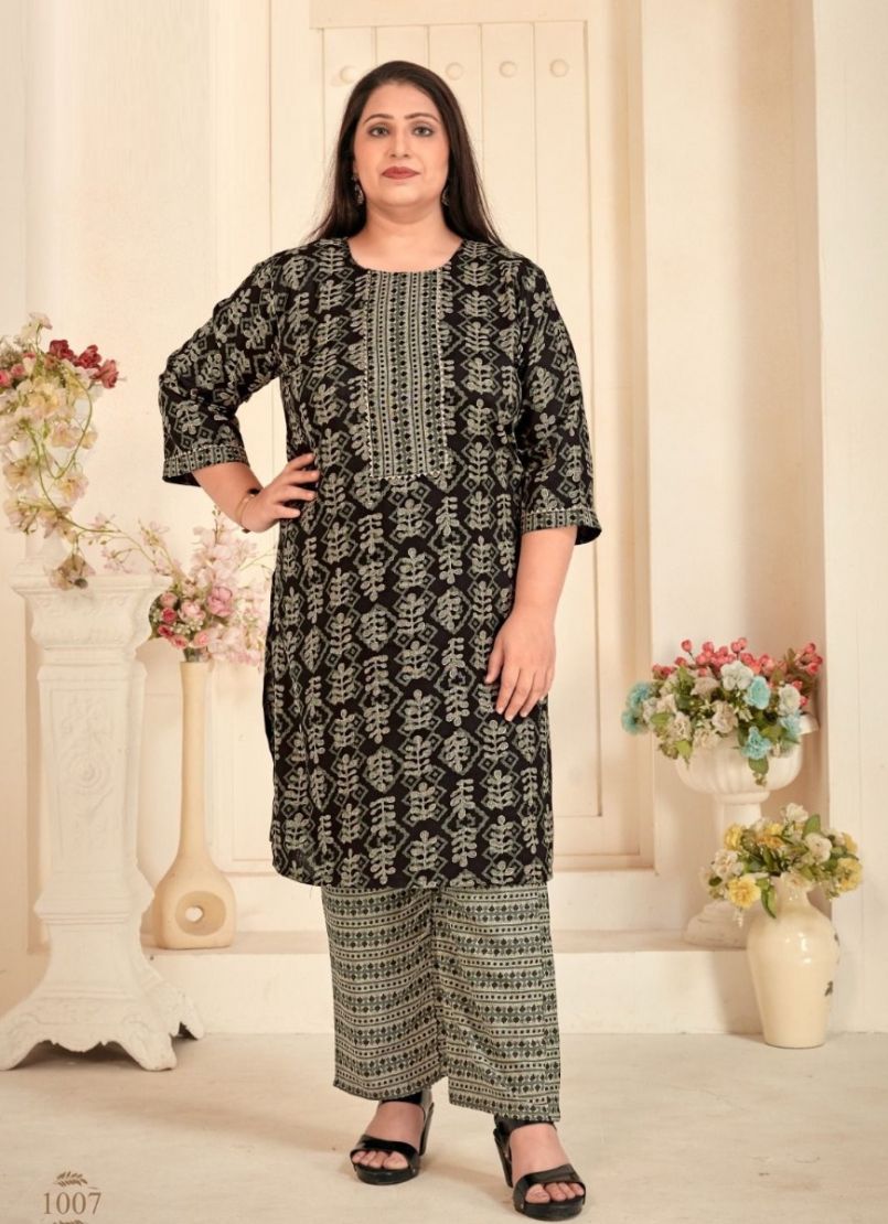 Beautiful designer kurti plazo