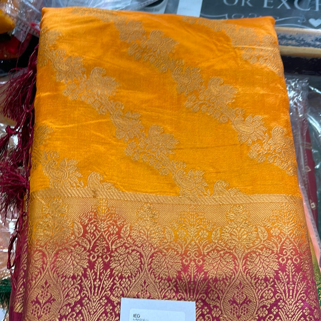 Beautiful designer silk saree