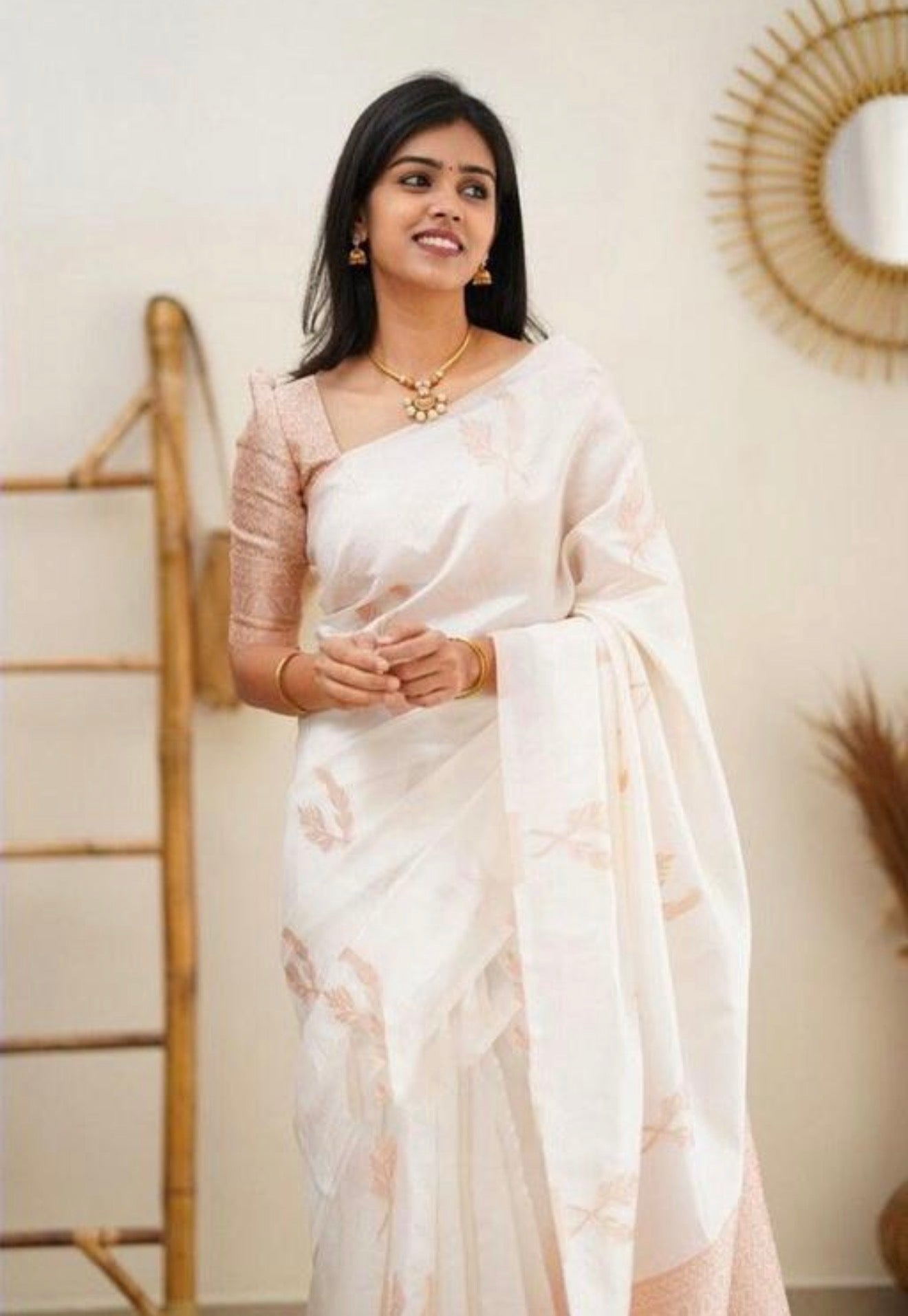 Beautiful designer cotton silk saree