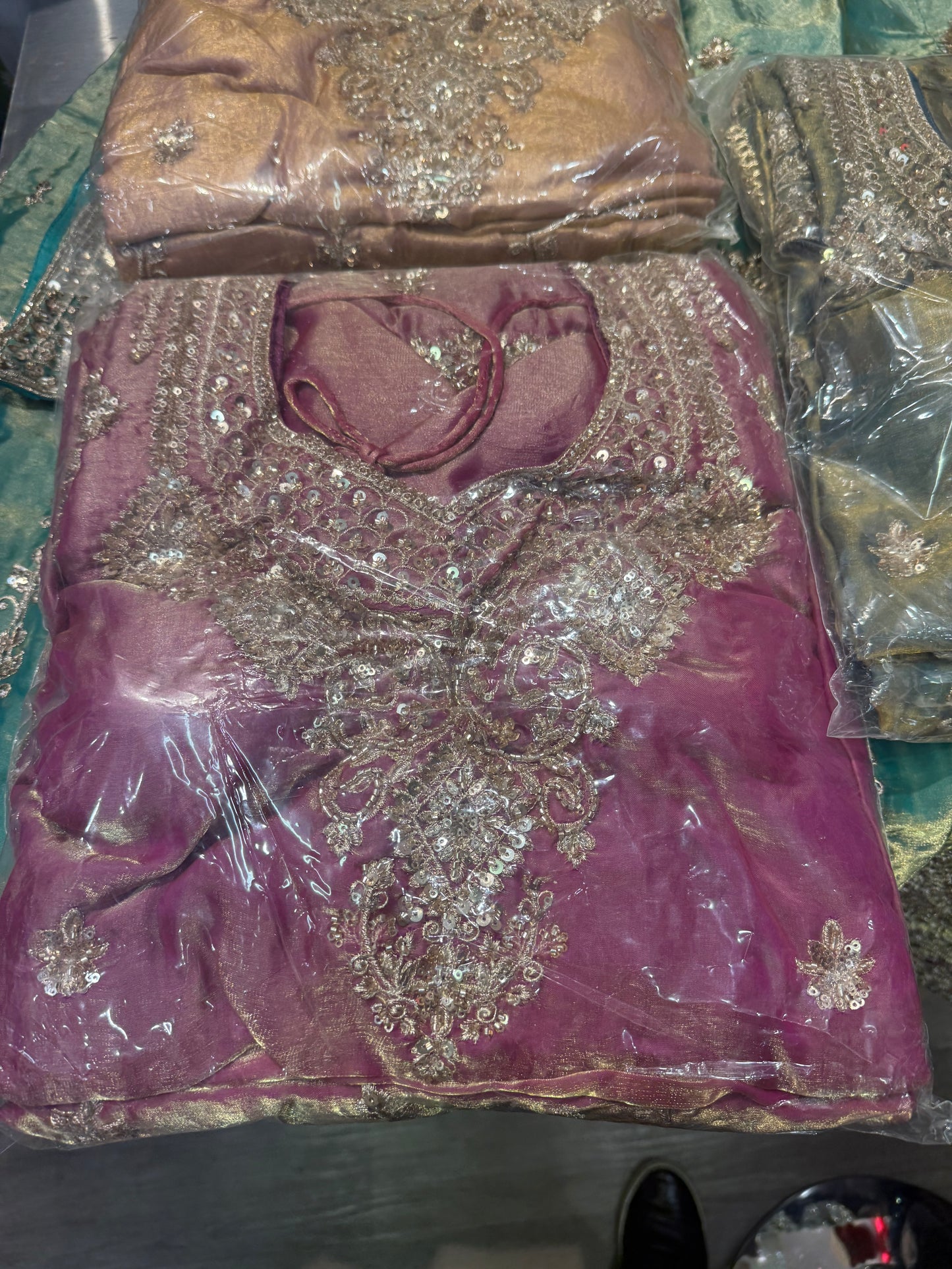 Beautiful designer plazo suit