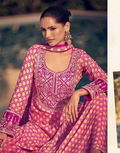 Beautiful designer sharara suit